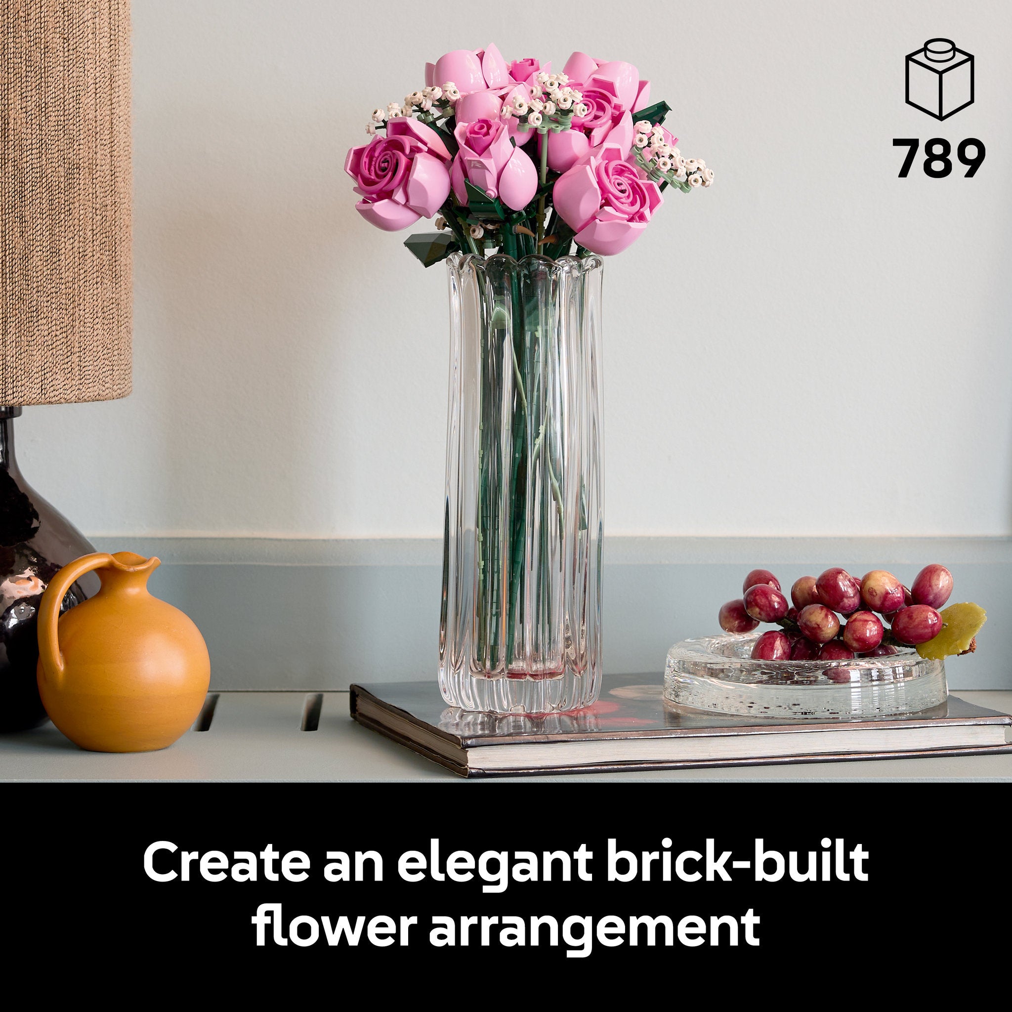 LEGO 10374 Botanicals Bouquet Of Pink Roses