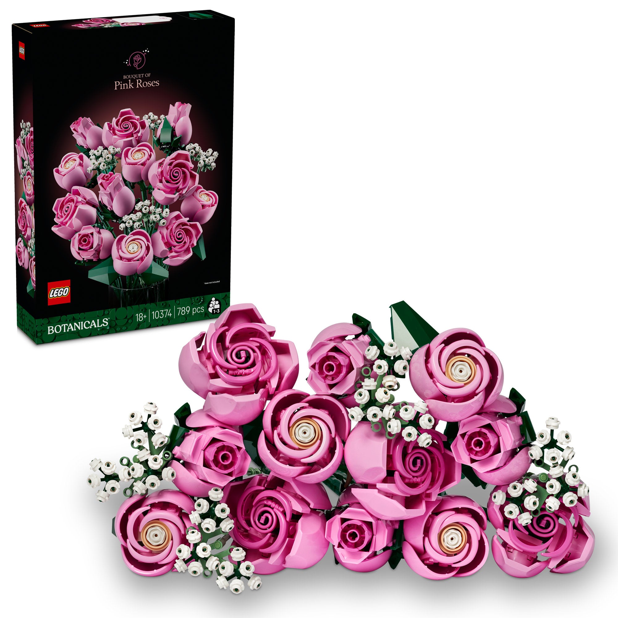 LEGO 10374 Botanicals Bouquet Of Pink Roses