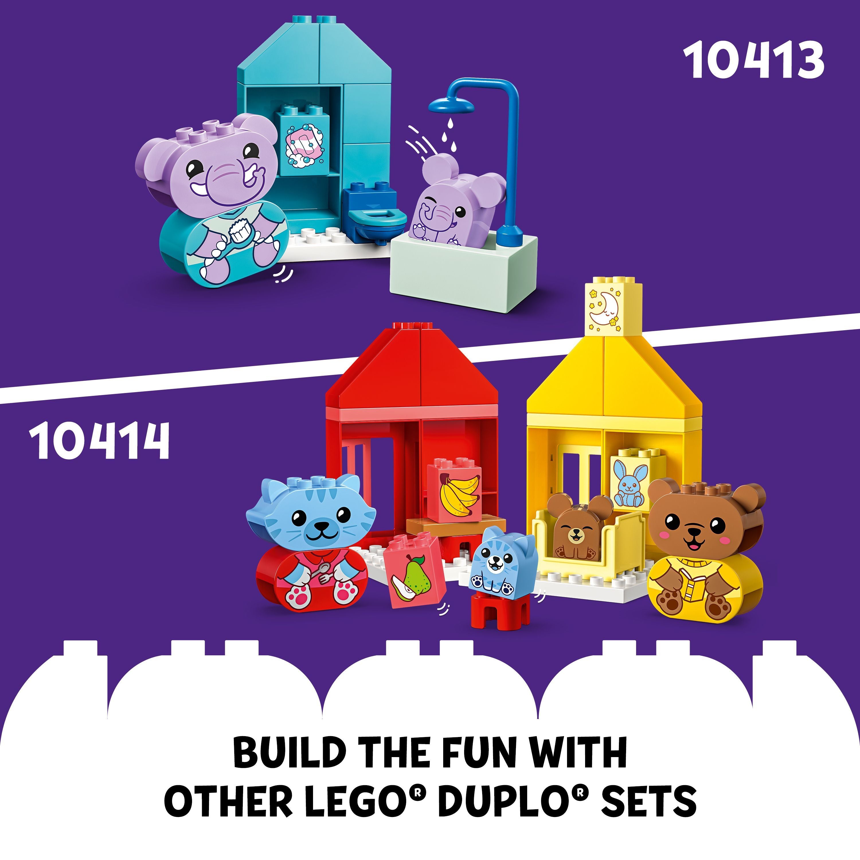LEGO 10414 DUPLO Daily Routines Eating And Bedtime