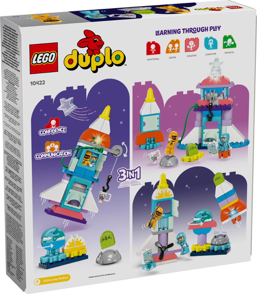 LEGO 10422 DUPLO In Space Shuttle Adventure – Toyworld Australia