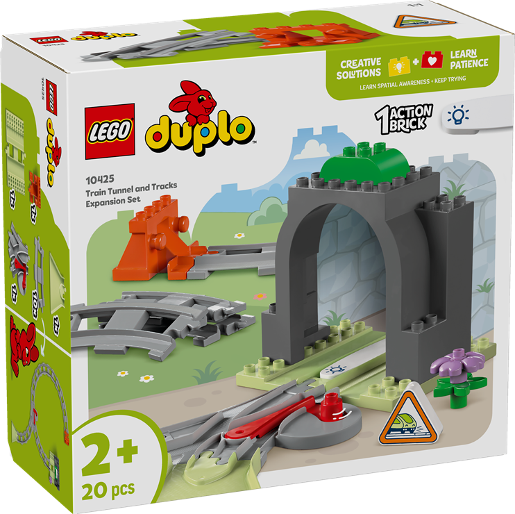 LEGO 10425 DUPLO Trains Train Tunnel And Tracks Expansion Set