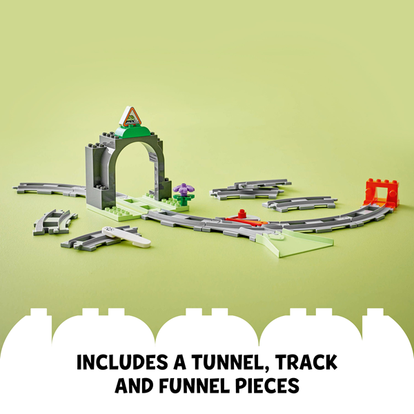 LEGO 10425 DUPLO Trains Train Tunnel And Tracks Expansion Set