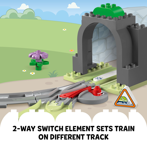 LEGO 10425 DUPLO Trains Train Tunnel And Tracks Expansion Set