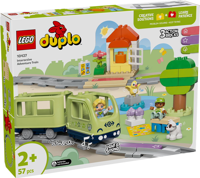 LEGO 10427 DUPLO Trains Interactive Adventure Train