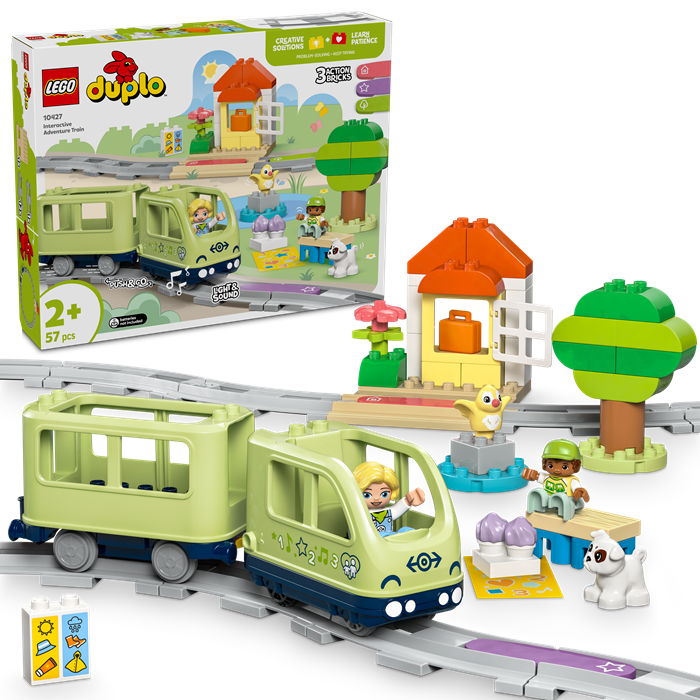 LEGO 10427 DUPLO Trains Interactive Adventure Train