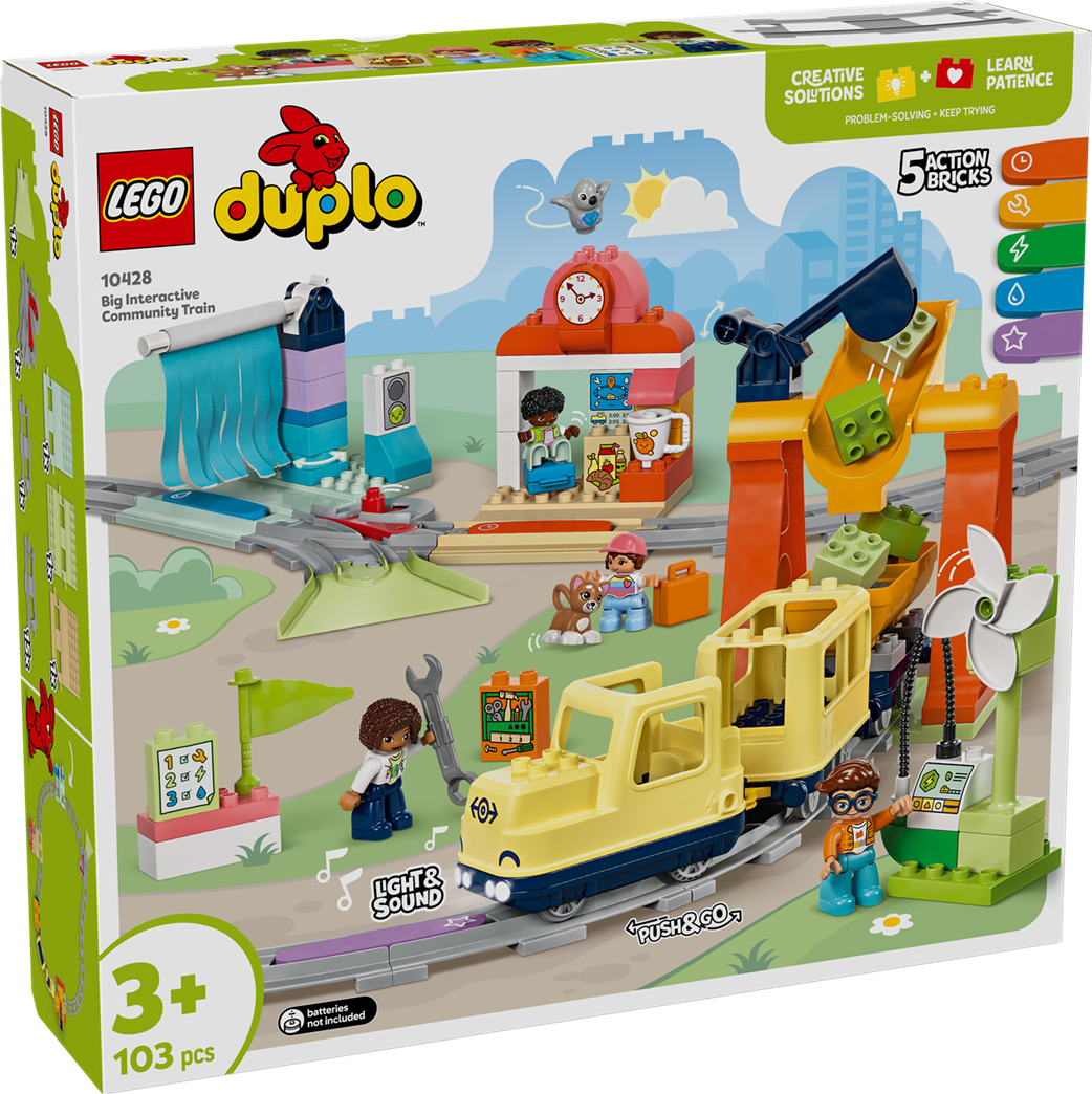 LEGO 10428 DUPLO Trains Big Interactive Community Train