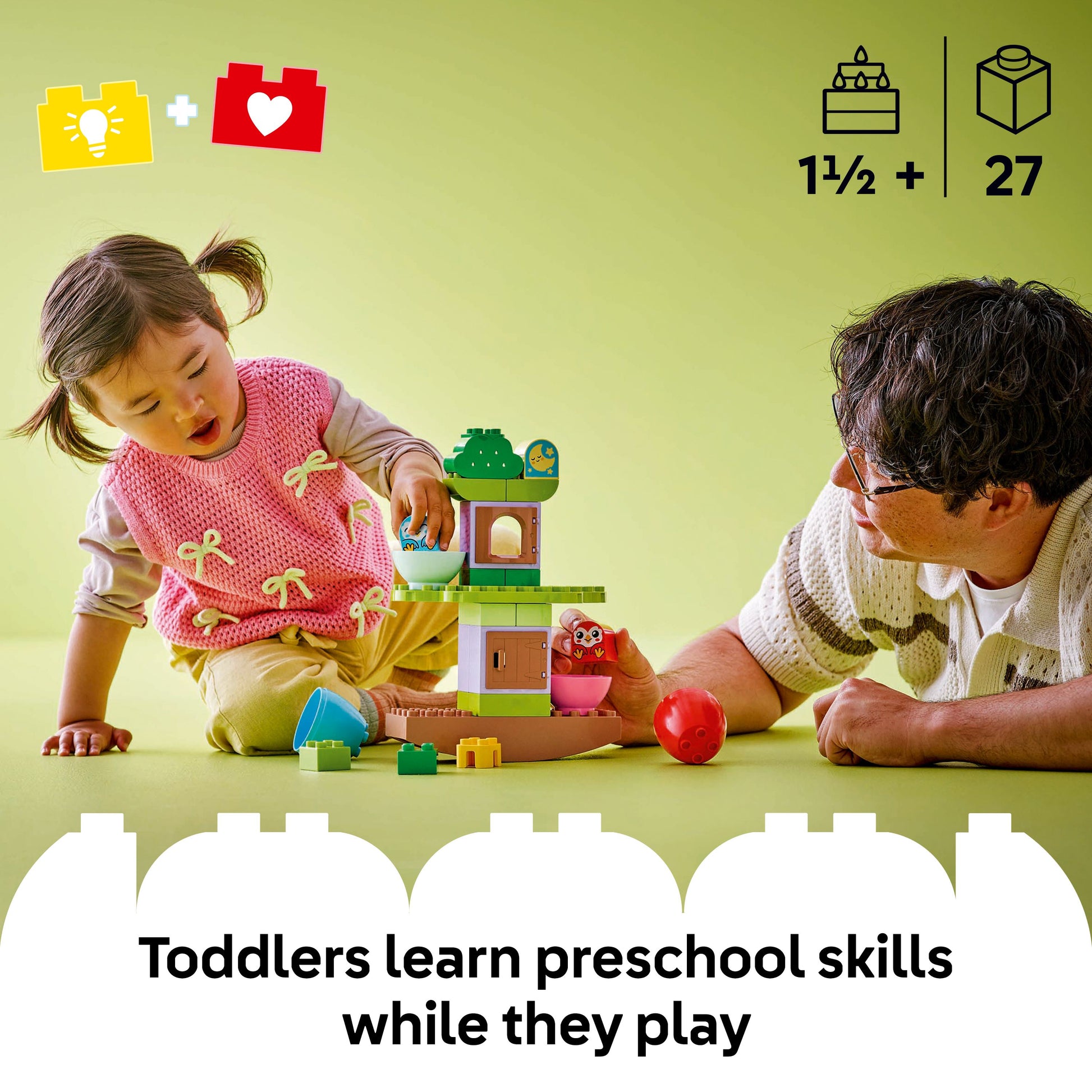 LEGO 10440 DUPLO Balancing & Stacking Tree - Toyworld Australia