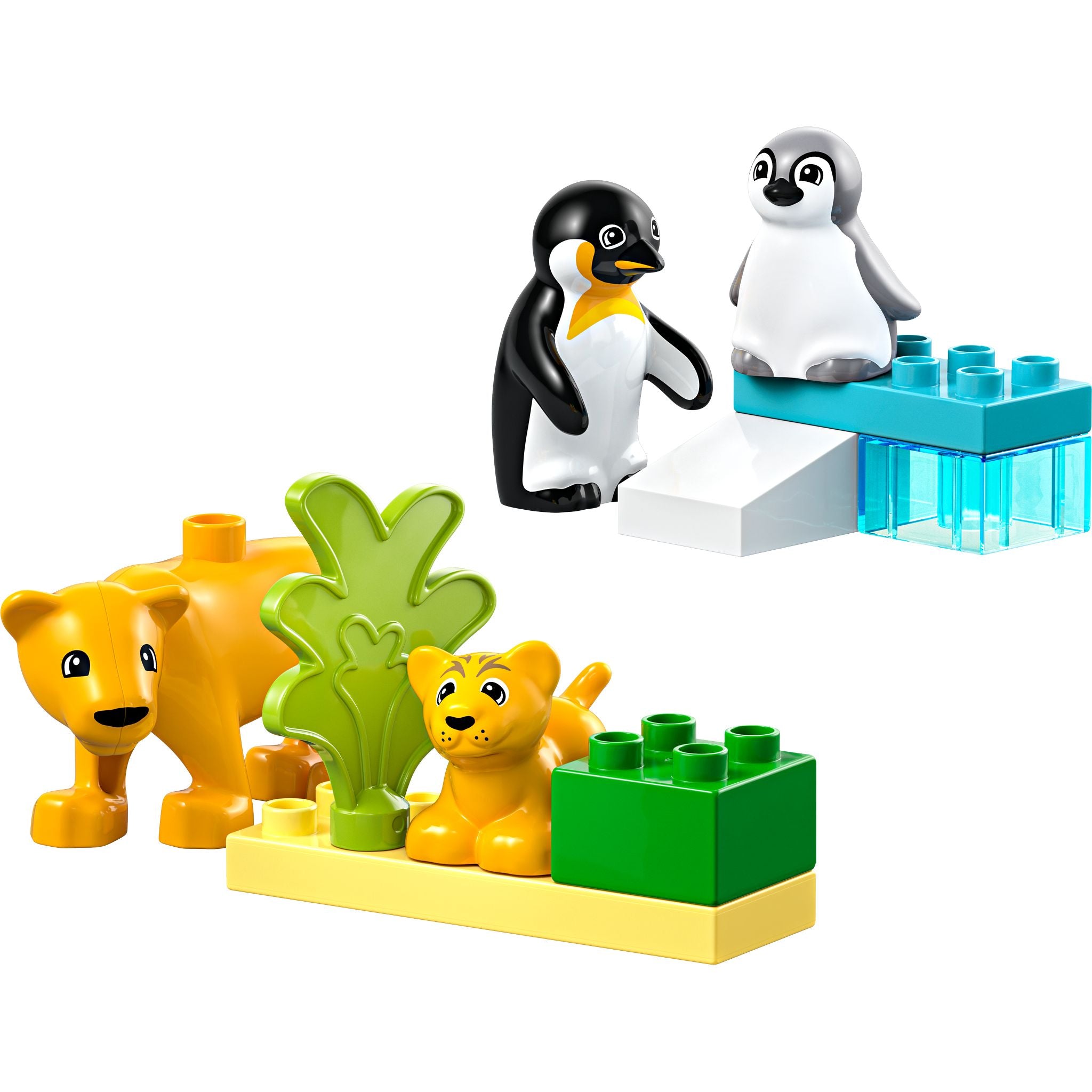 LEGO 10442 DUPLO Wild Animal Families: Penguins & Lions