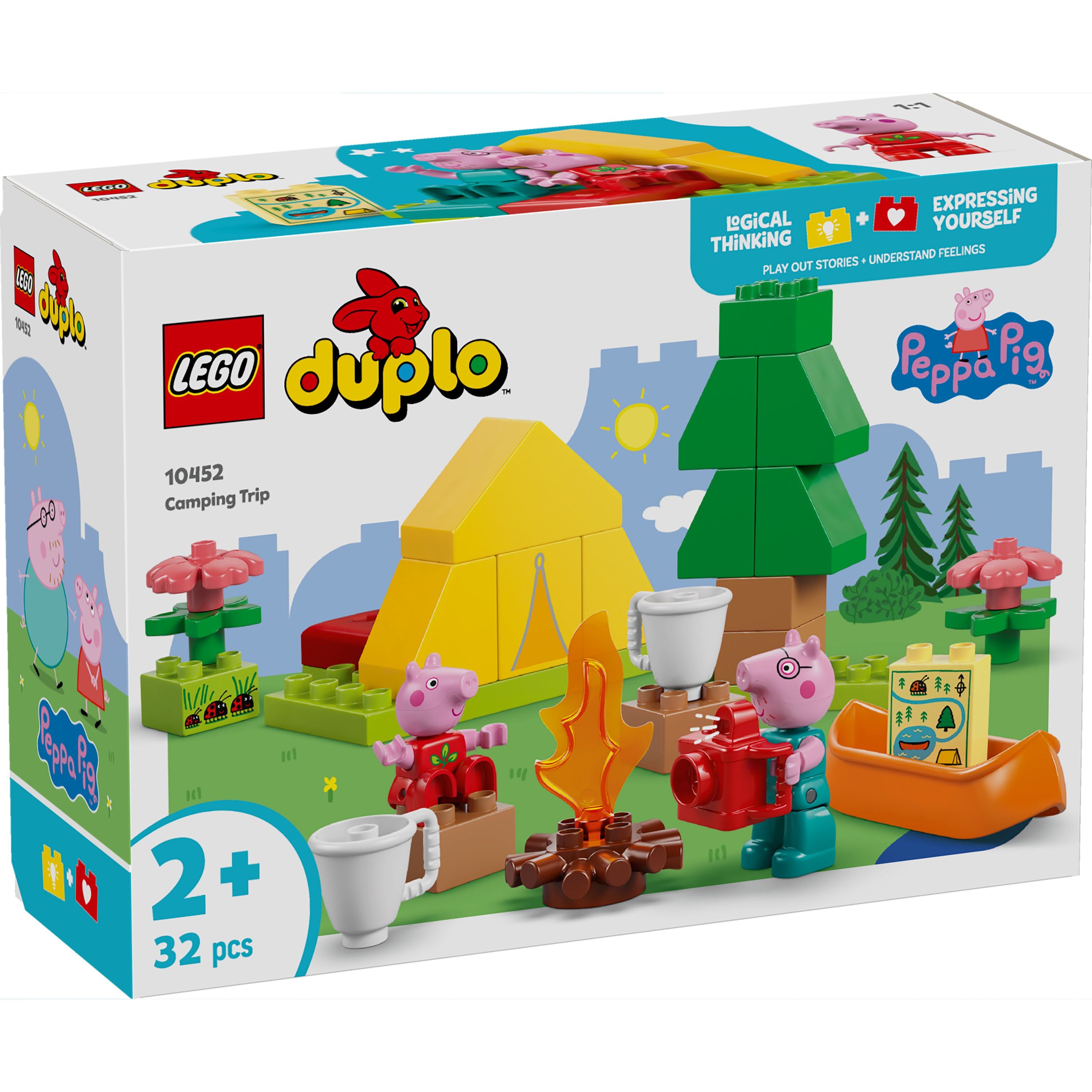 LEGO 10452 DUPLO Peppa Pig Camping Trip