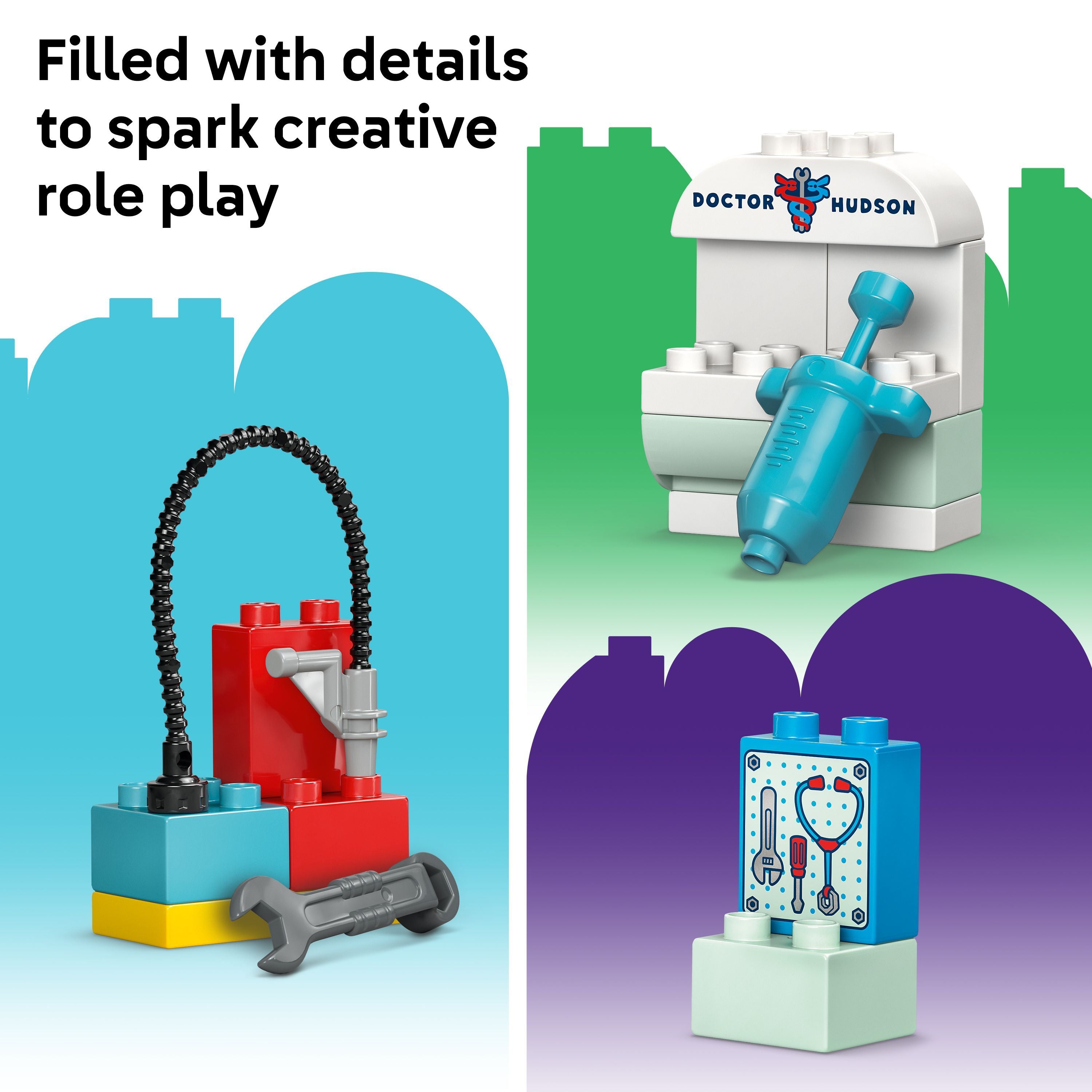 LEGO 10456 DUPLO Disney and Pixar Cars McQueen’s Visit to Doc’s Garage