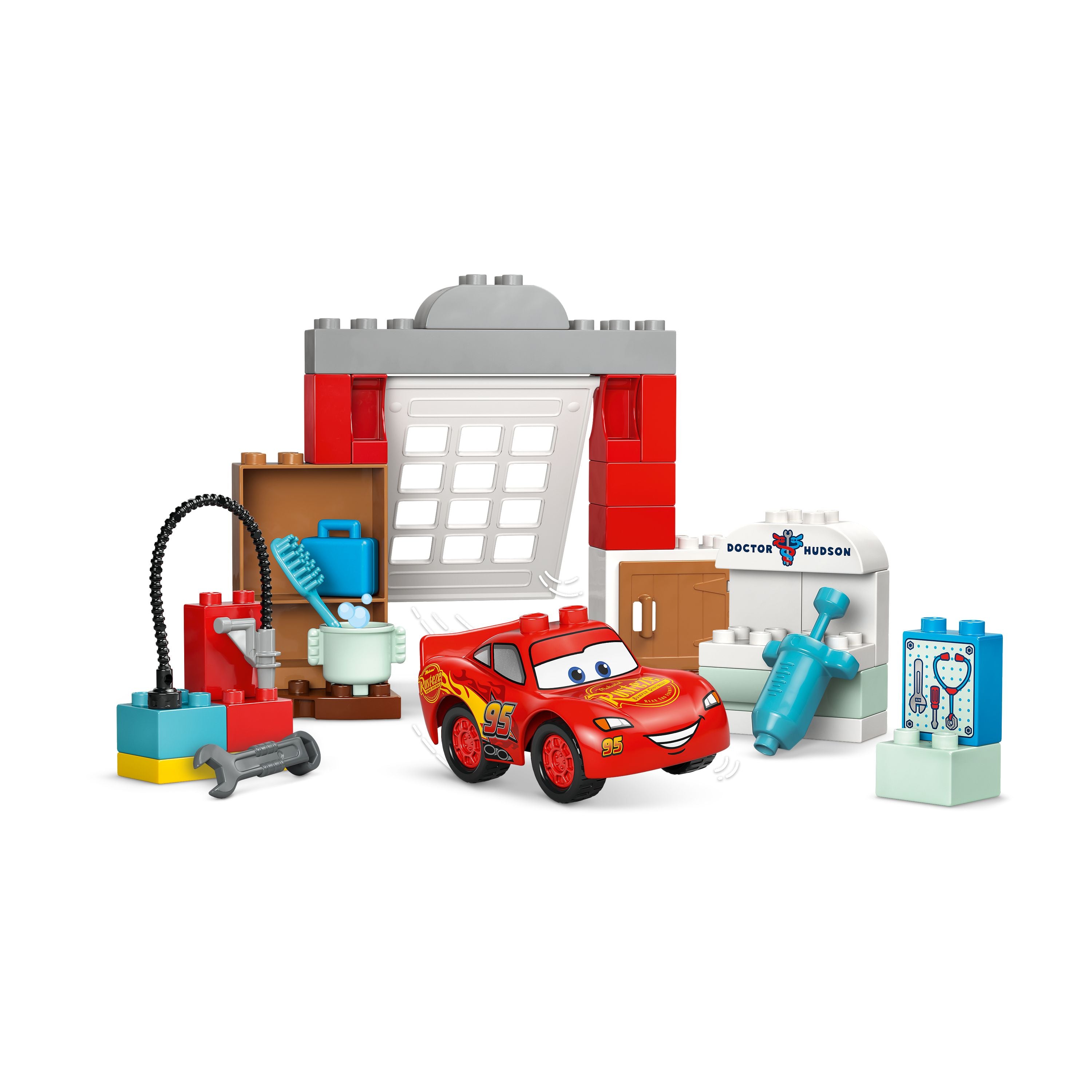 LEGO 10456 DUPLO Disney and Pixar Cars McQueen’s Visit to Doc’s Garage