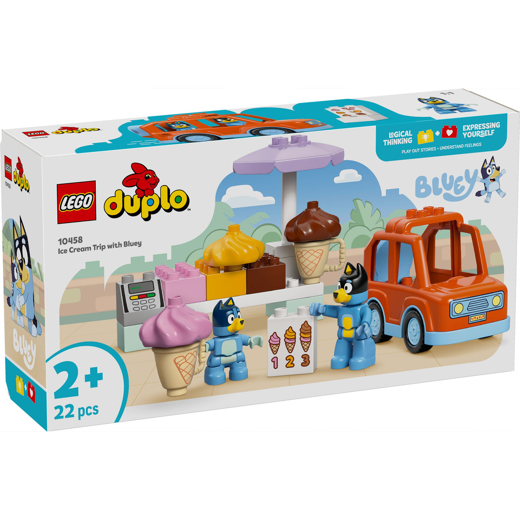 LEGO 10458 DUPLO Bluey Ice Cream Trip with Bluey - 2