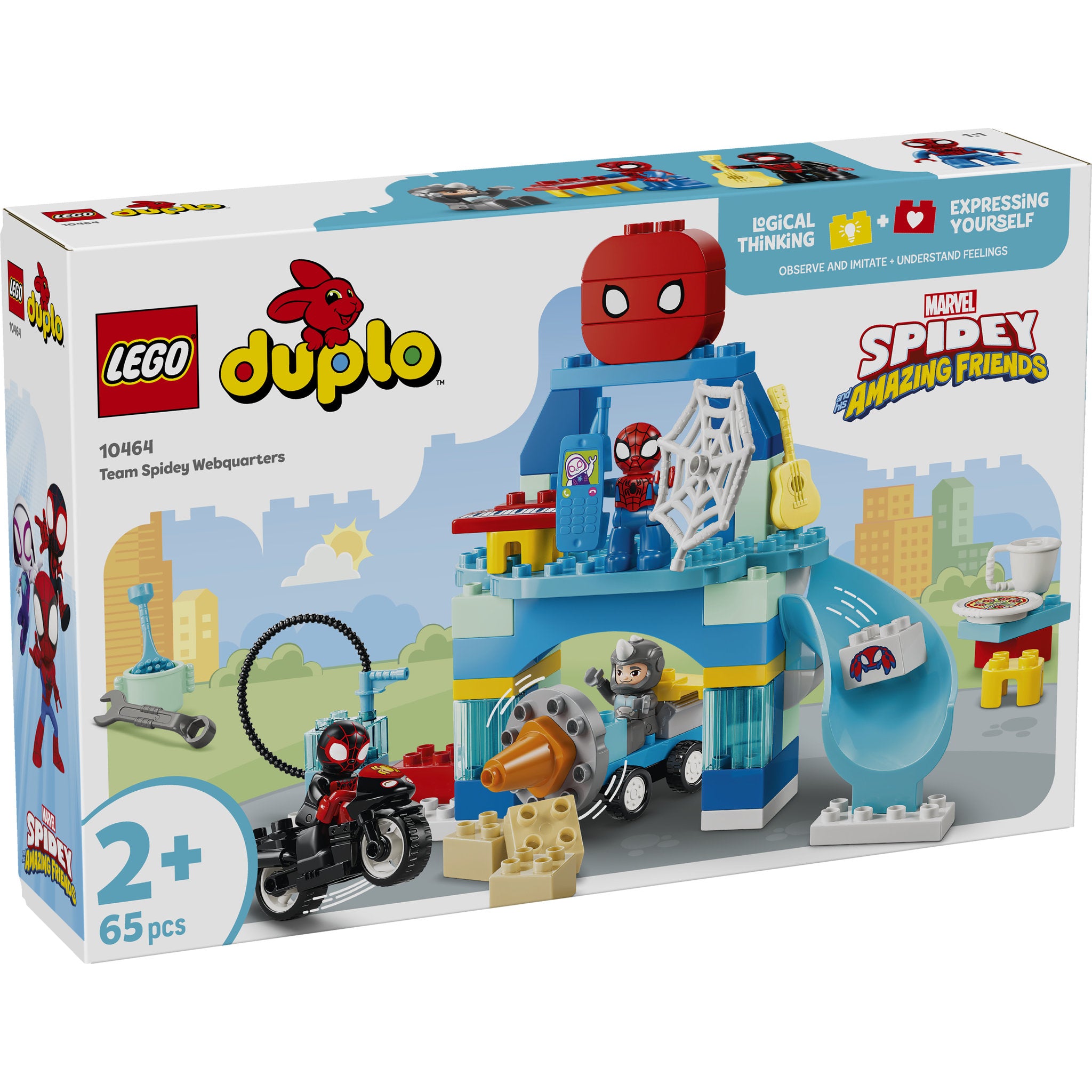 LEGO 10464 DUPLO Disney Team Spidey Webquarters