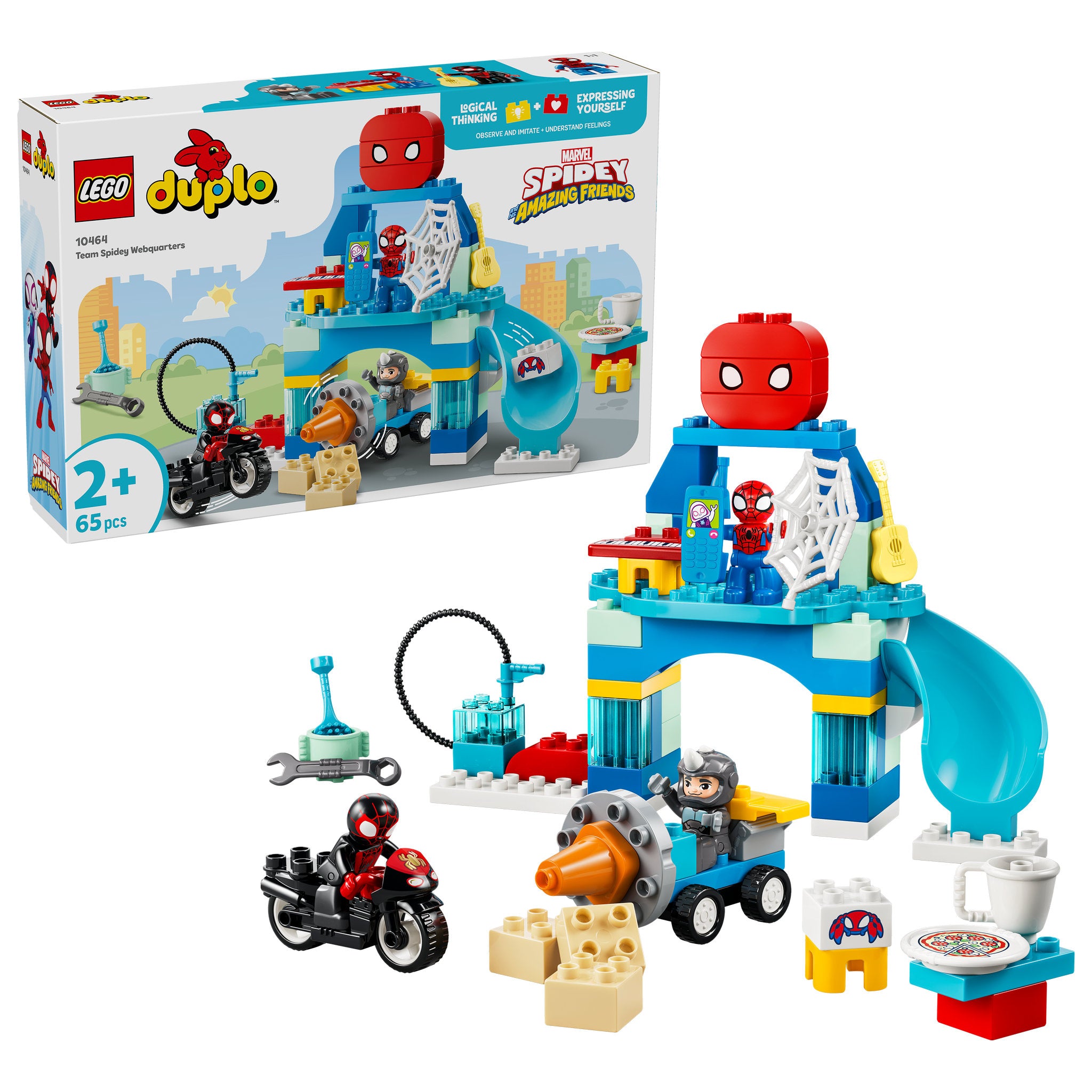 LEGO 10464 DUPLO Disney Team Spidey Webquarters