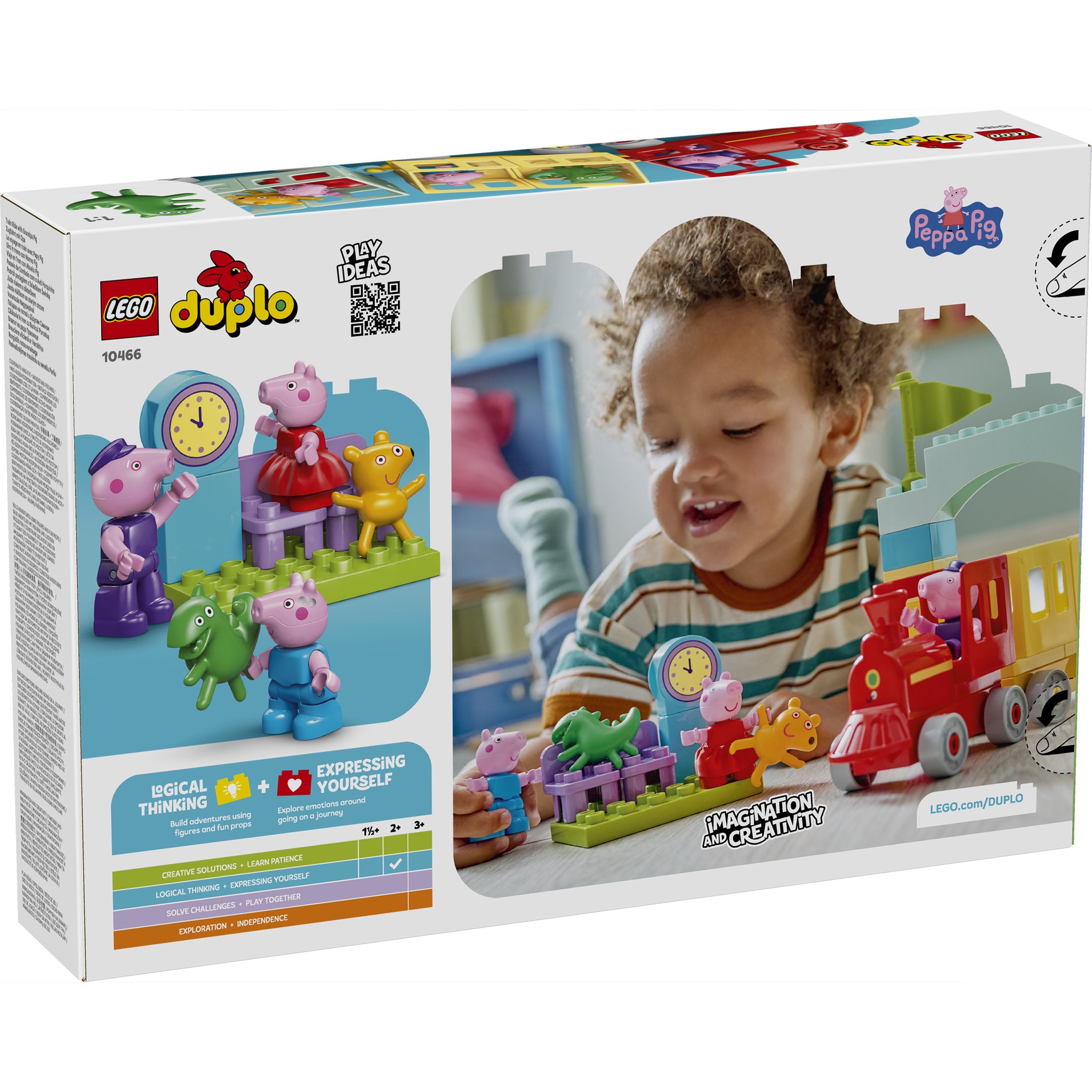 LEGO 10466 DUPLO Peppa Pig Train Ride with Grandpa Pig