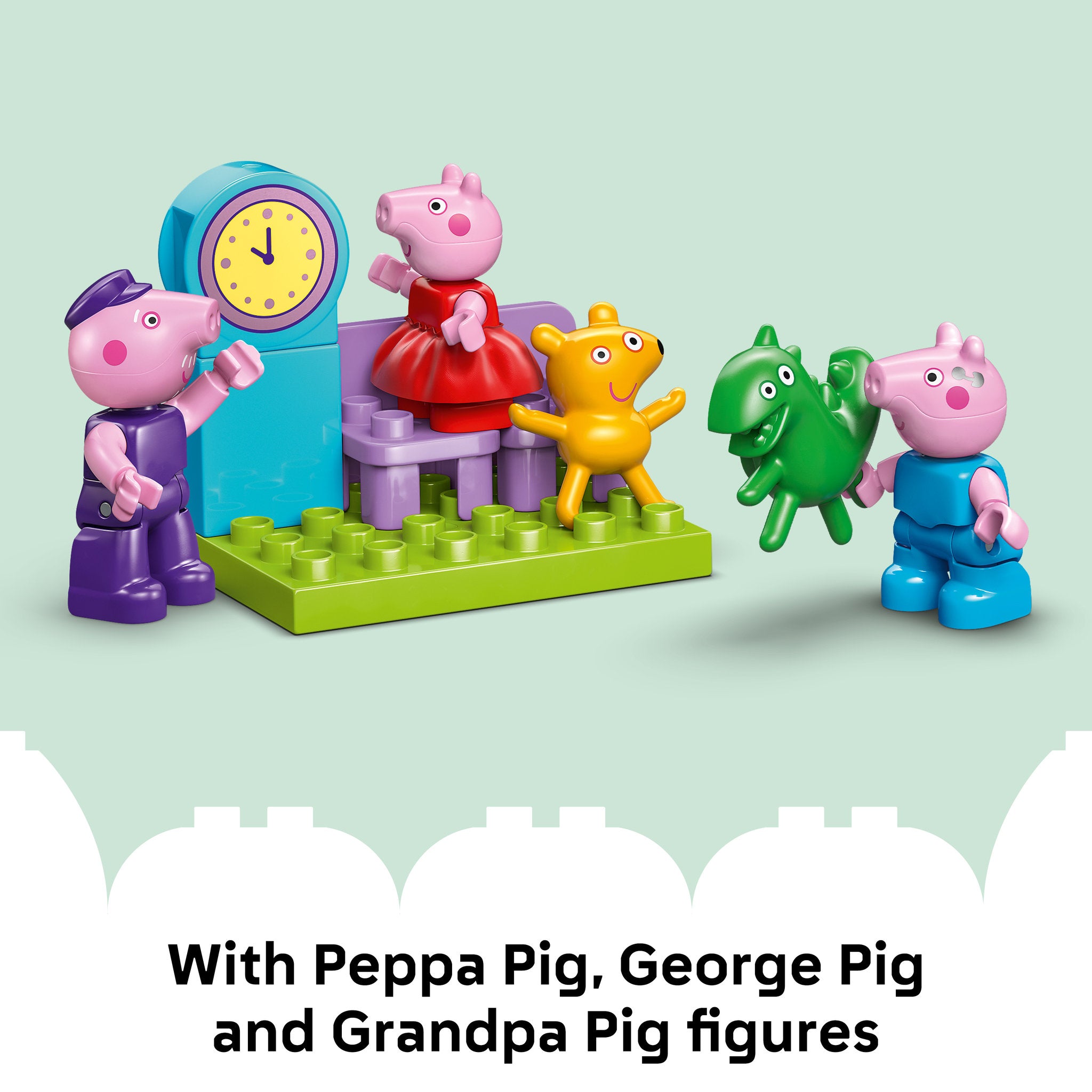 LEGO 10466 DUPLO Peppa Pig Train Ride with Grandpa Pig