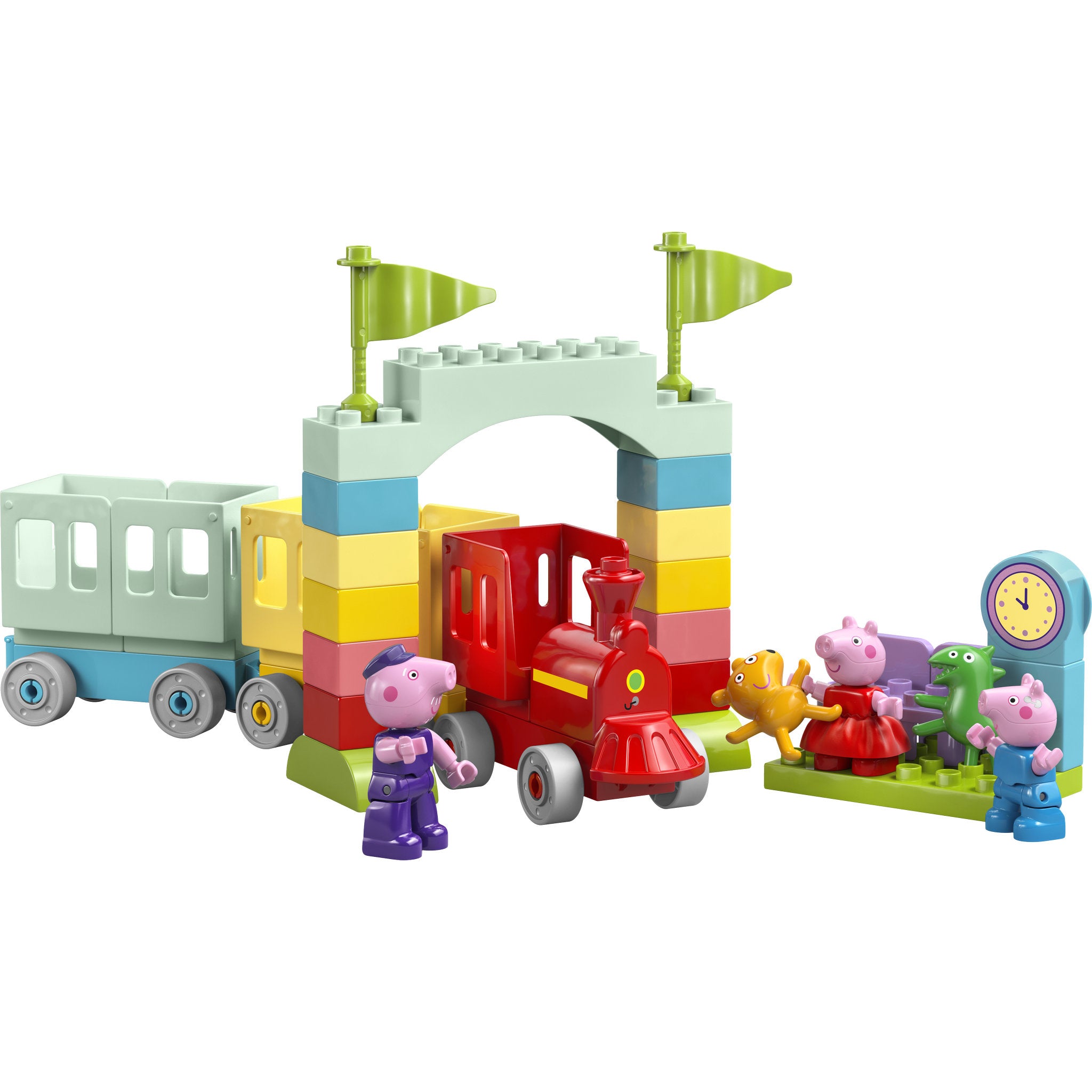 LEGO 10466 DUPLO Peppa Pig Train Ride with Grandpa Pig