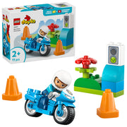 LEGO 10471 DUPLO Town Blue Police Motorcycle