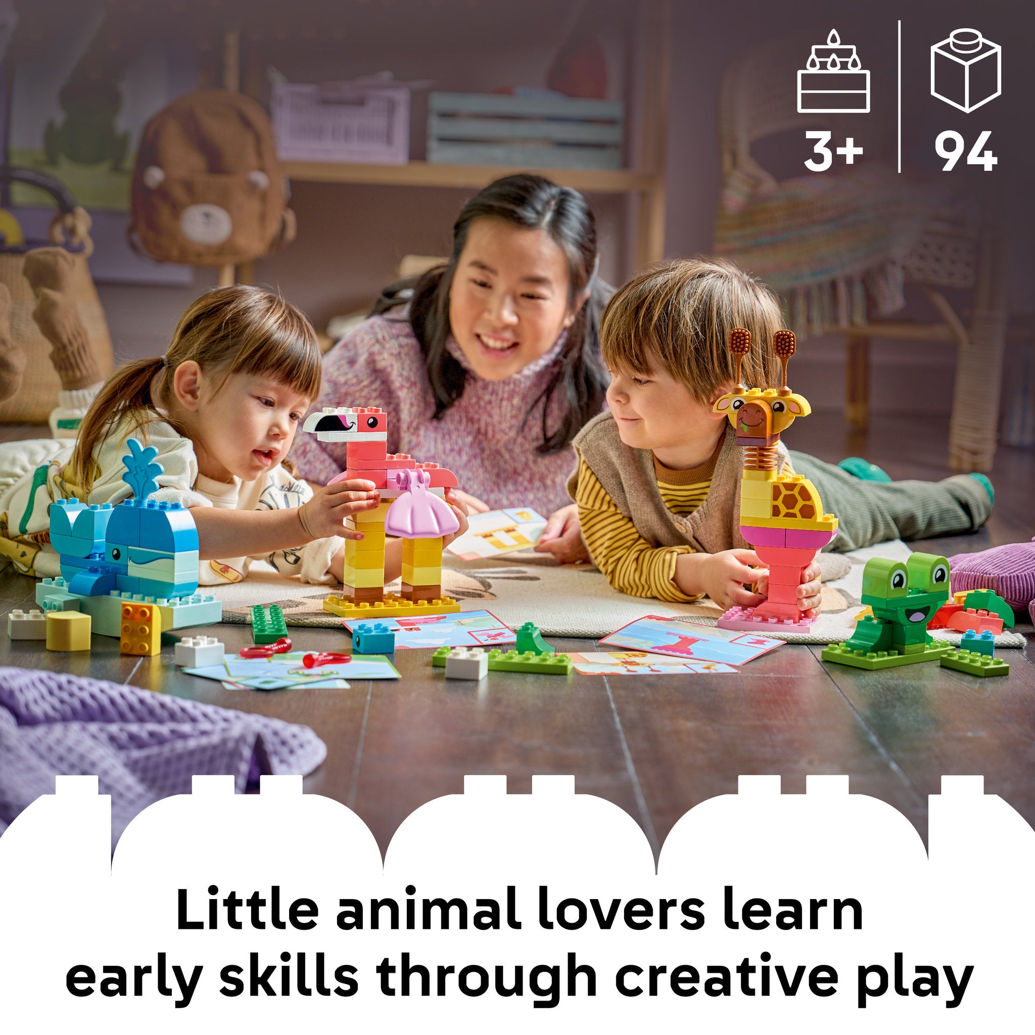 LEGO 10472 DUPLO Town Animal Building Game