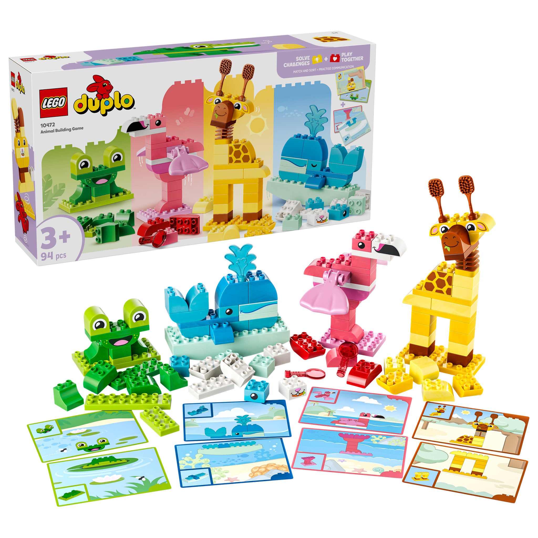 LEGO 10472 DUPLO Town Animal Building Game