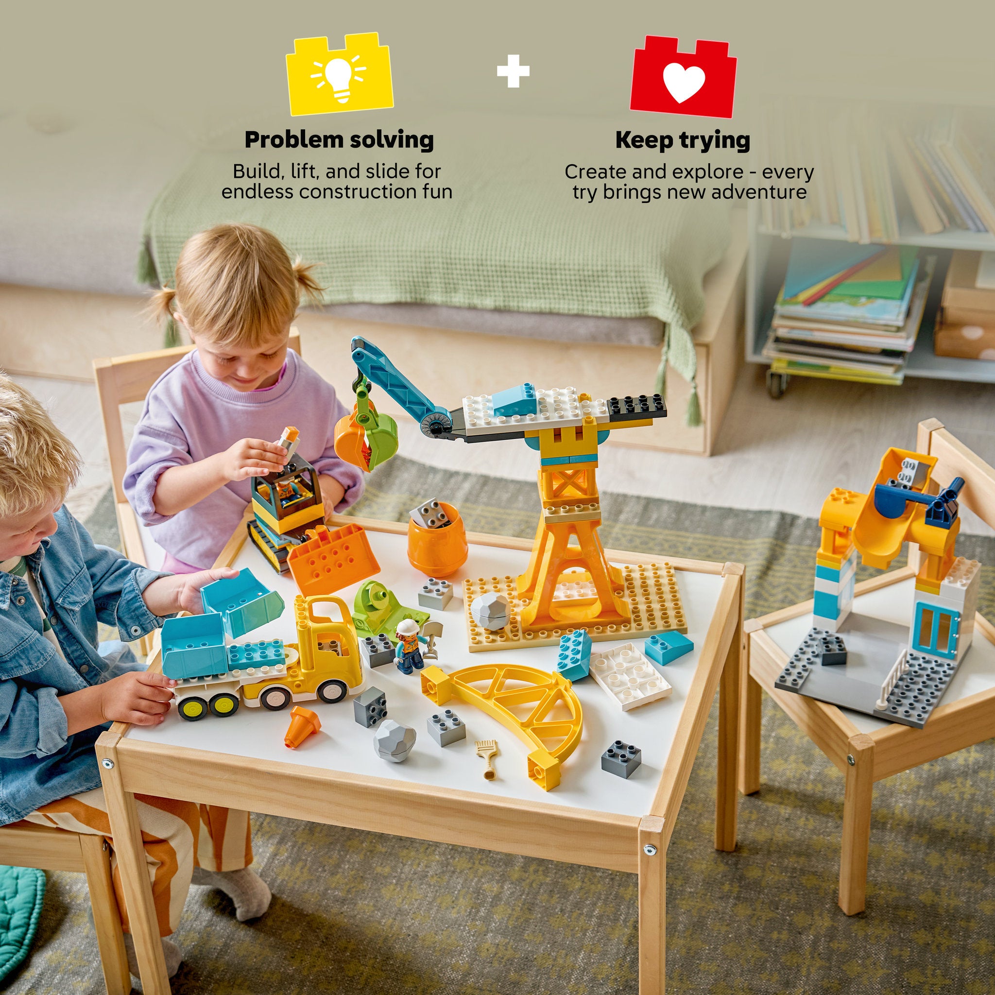 LEGO 10476 DUPLO 3 In 1 Construction Site And Vehicles