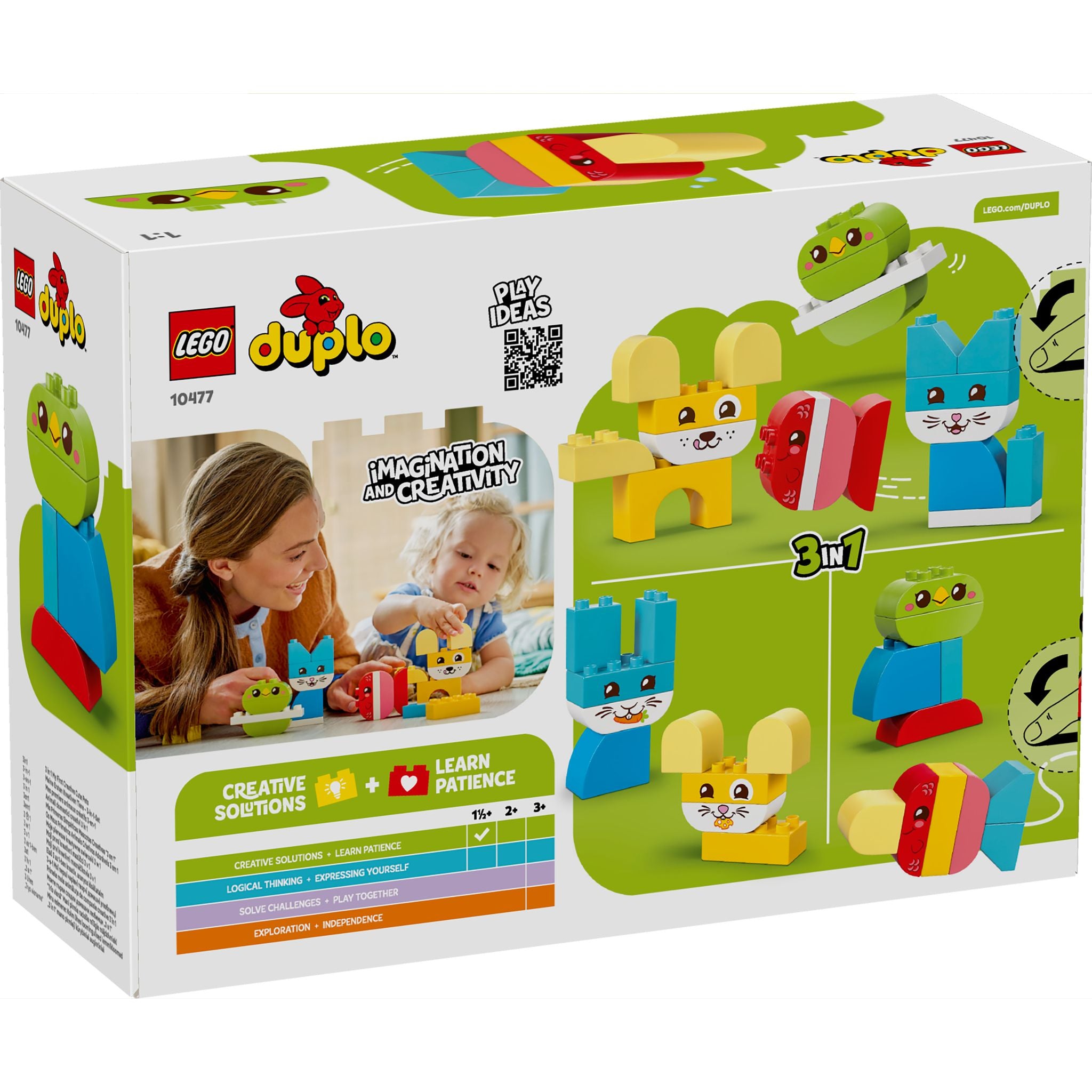 LEGO 10477 DUPLO My First 3 in 1 Creative Cute Pets