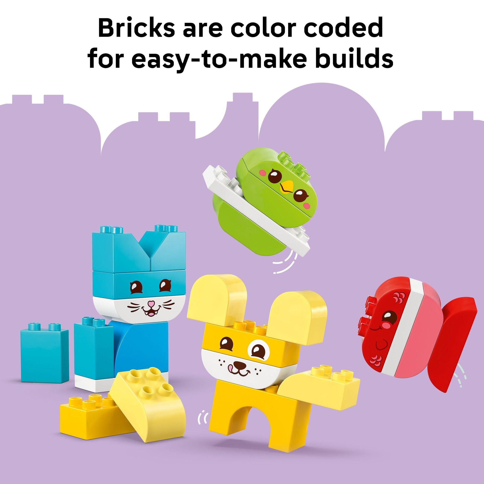 LEGO 10477 DUPLO My First 3 in 1 Creative Cute Pets