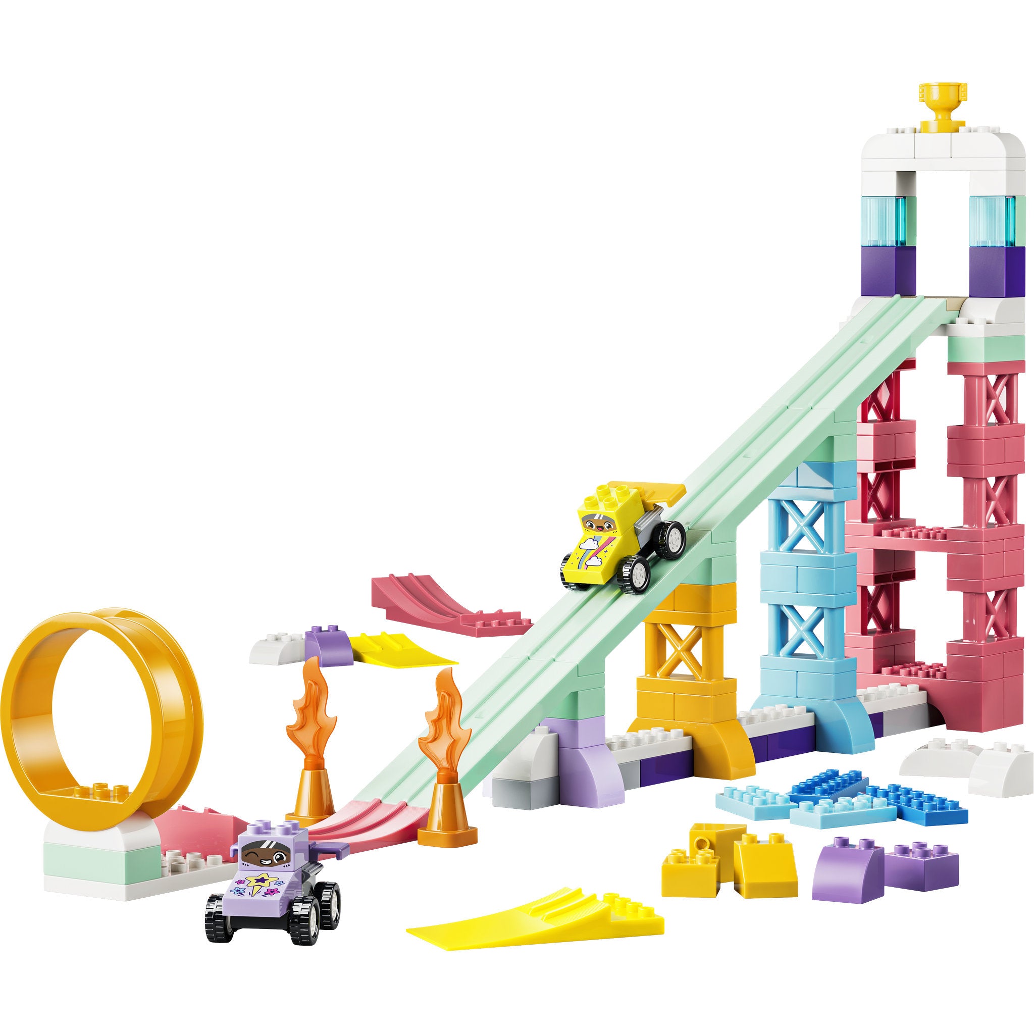 LEGO 10478 DUPLO Town 3 in 1 Creative Ramps with Vehicles
