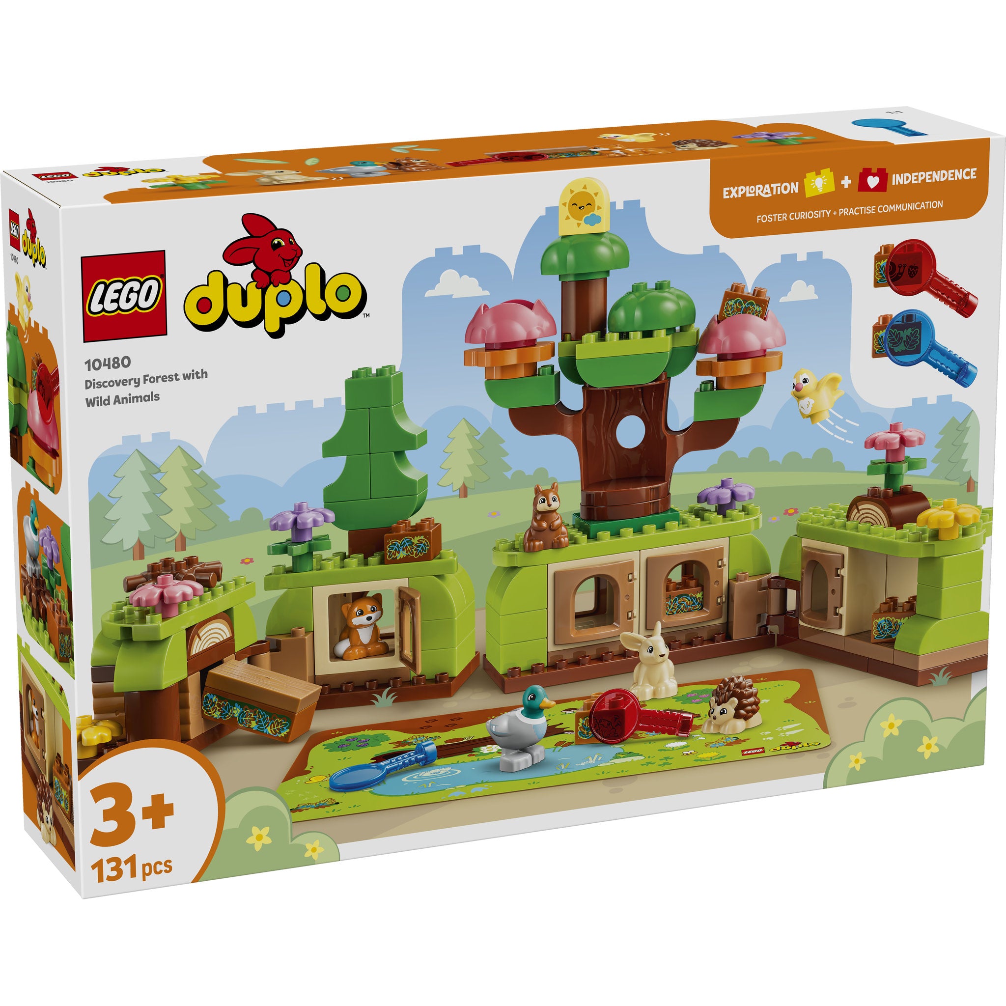 LEGO 10480 DUPLO Town Discovery Forest with Wild Animals