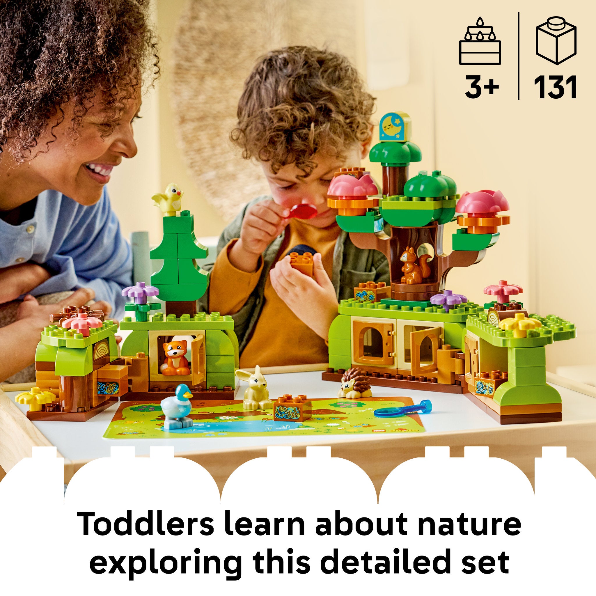 LEGO 10480 DUPLO Town Discovery Forest with Wild Animals
