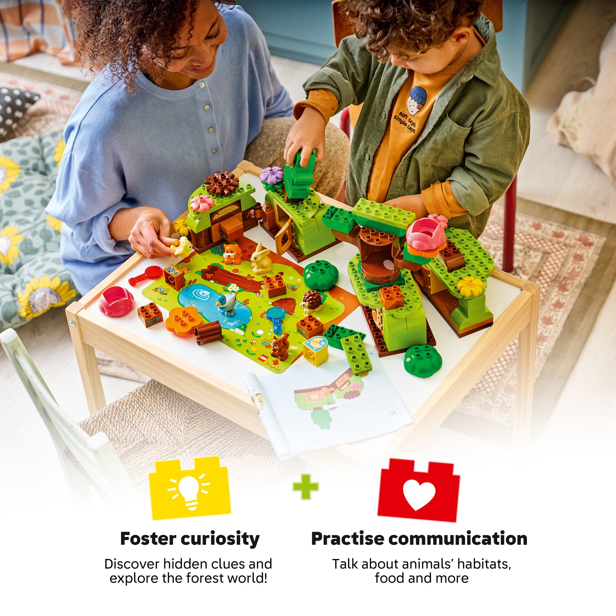 LEGO 10480 DUPLO Town Discovery Forest with Wild Animals