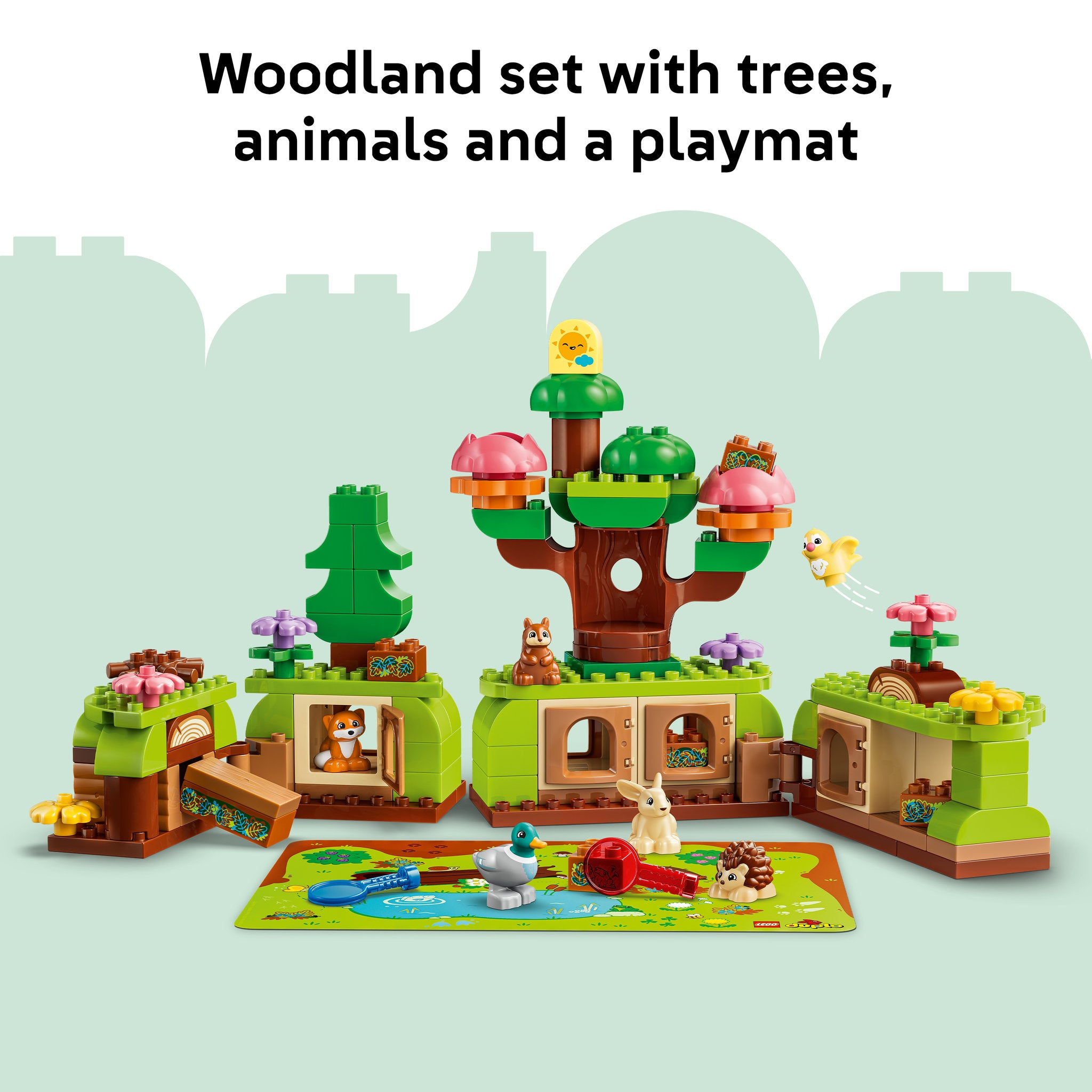 LEGO 10480 DUPLO Town Discovery Forest with Wild Animals