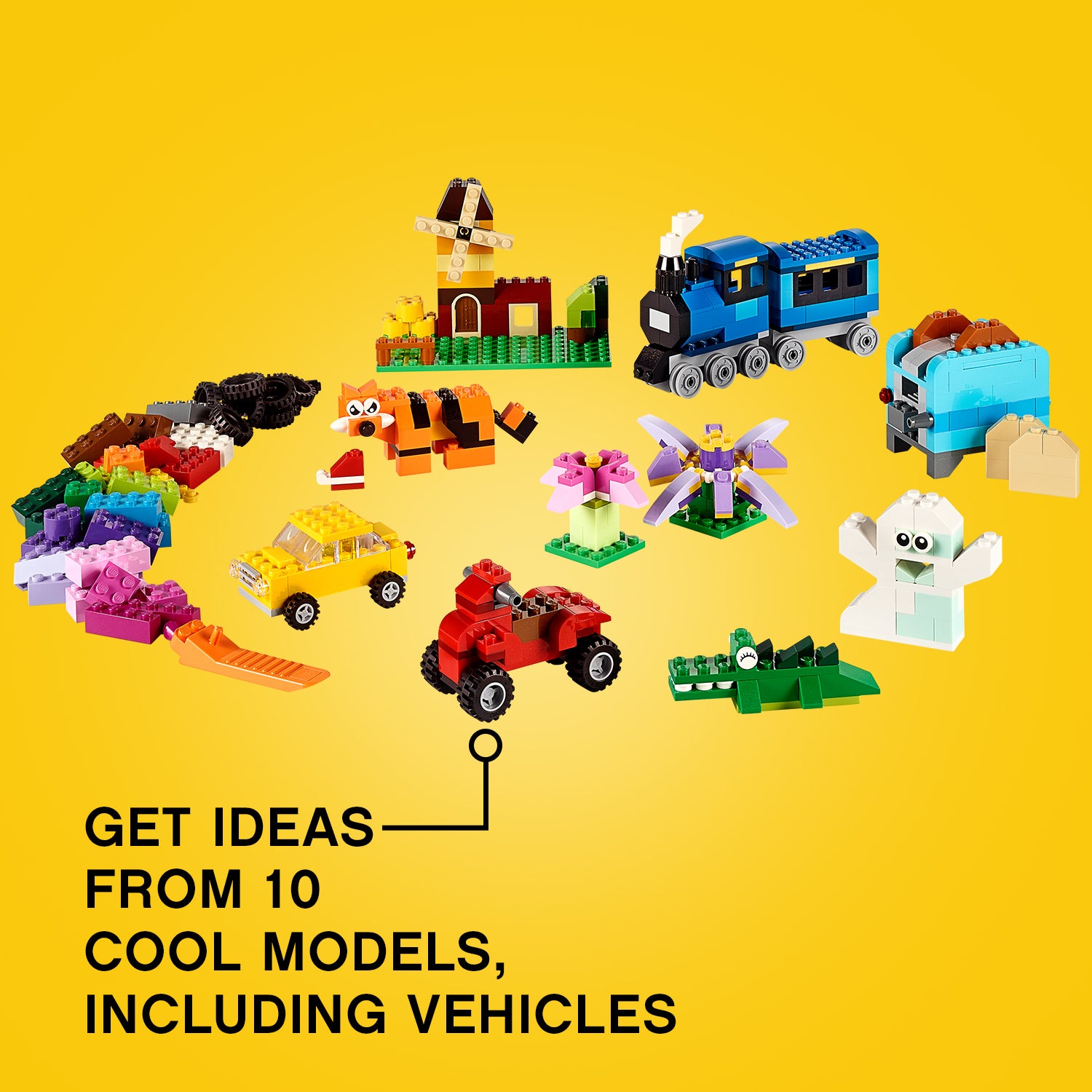 LEGO 10696 Classic Medium Creative Brick Box 484 Piece