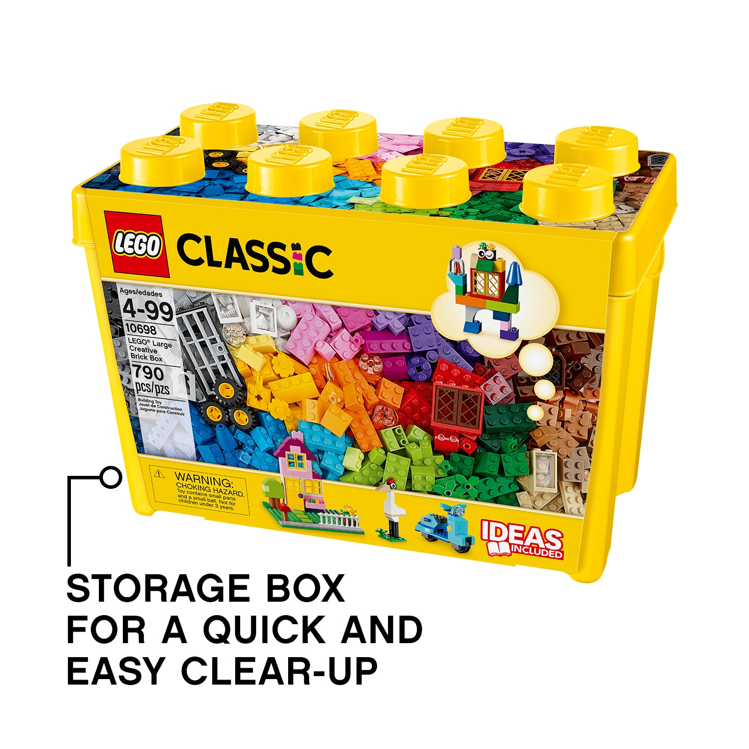 LEGO 10698 Classic Large Creative Brick Box 790 Piece