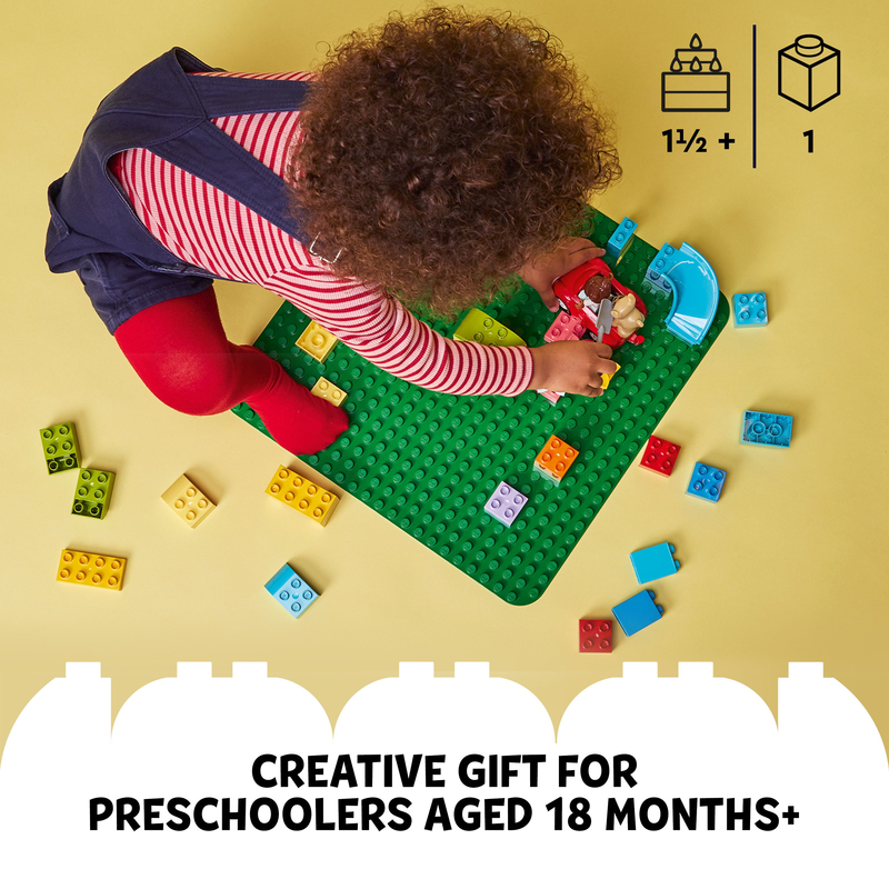 LEGO 10980 DUPLO Green Building Plate