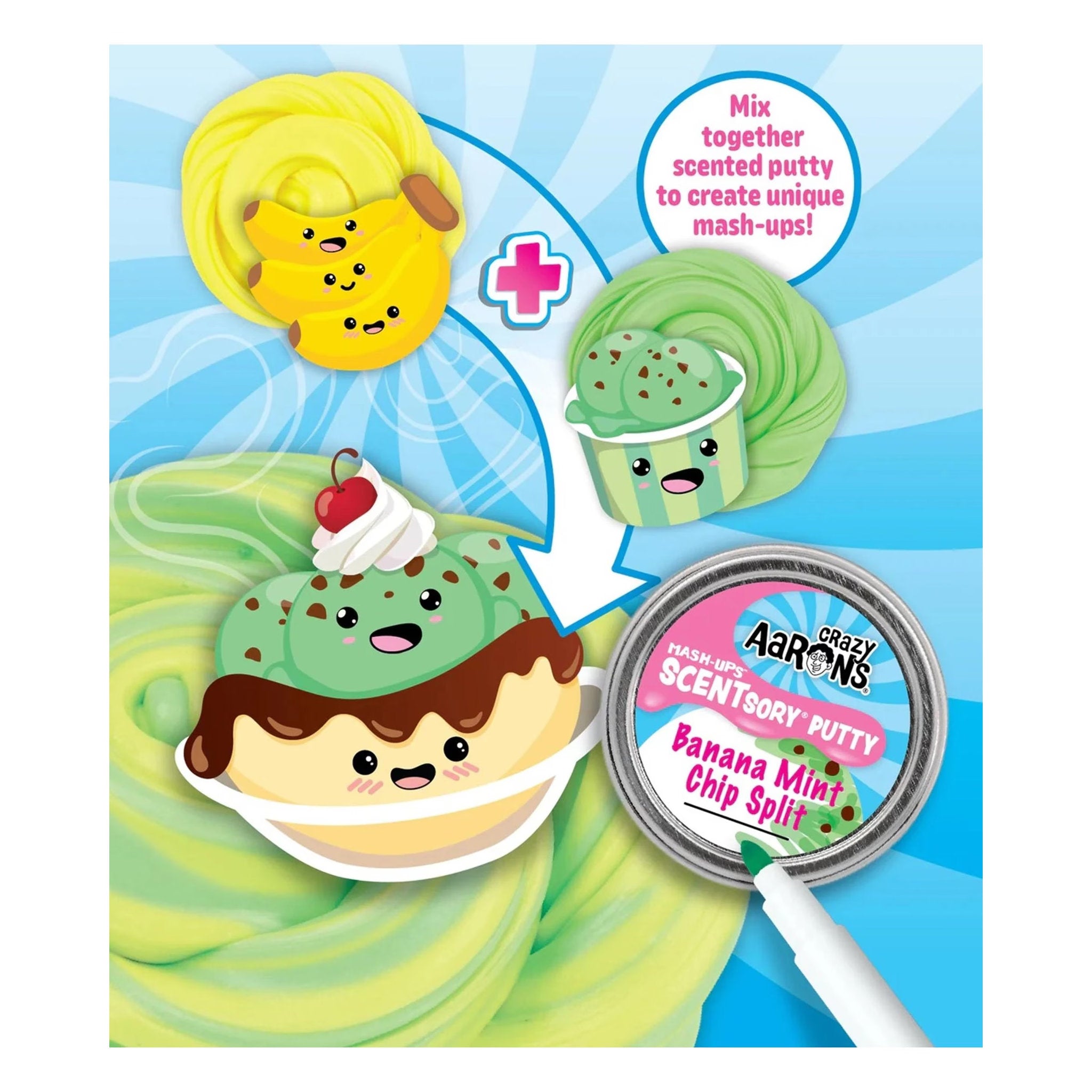 Crazy Aaron's Mixed by Me Scentsory Putty Mash-Ups Kit