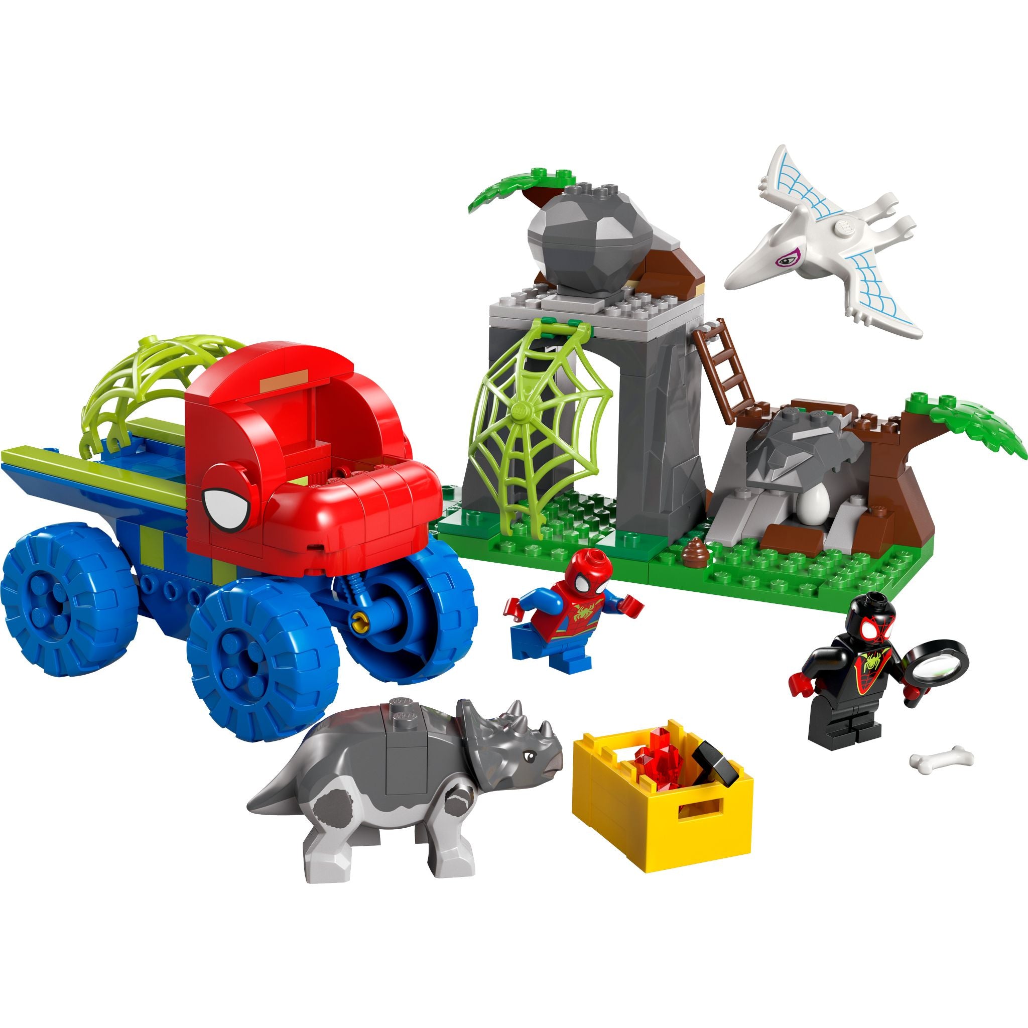 LEGO 11199 Marvel Spidey and His Amazing Friends Team Spidey Dino Crawler Rescue