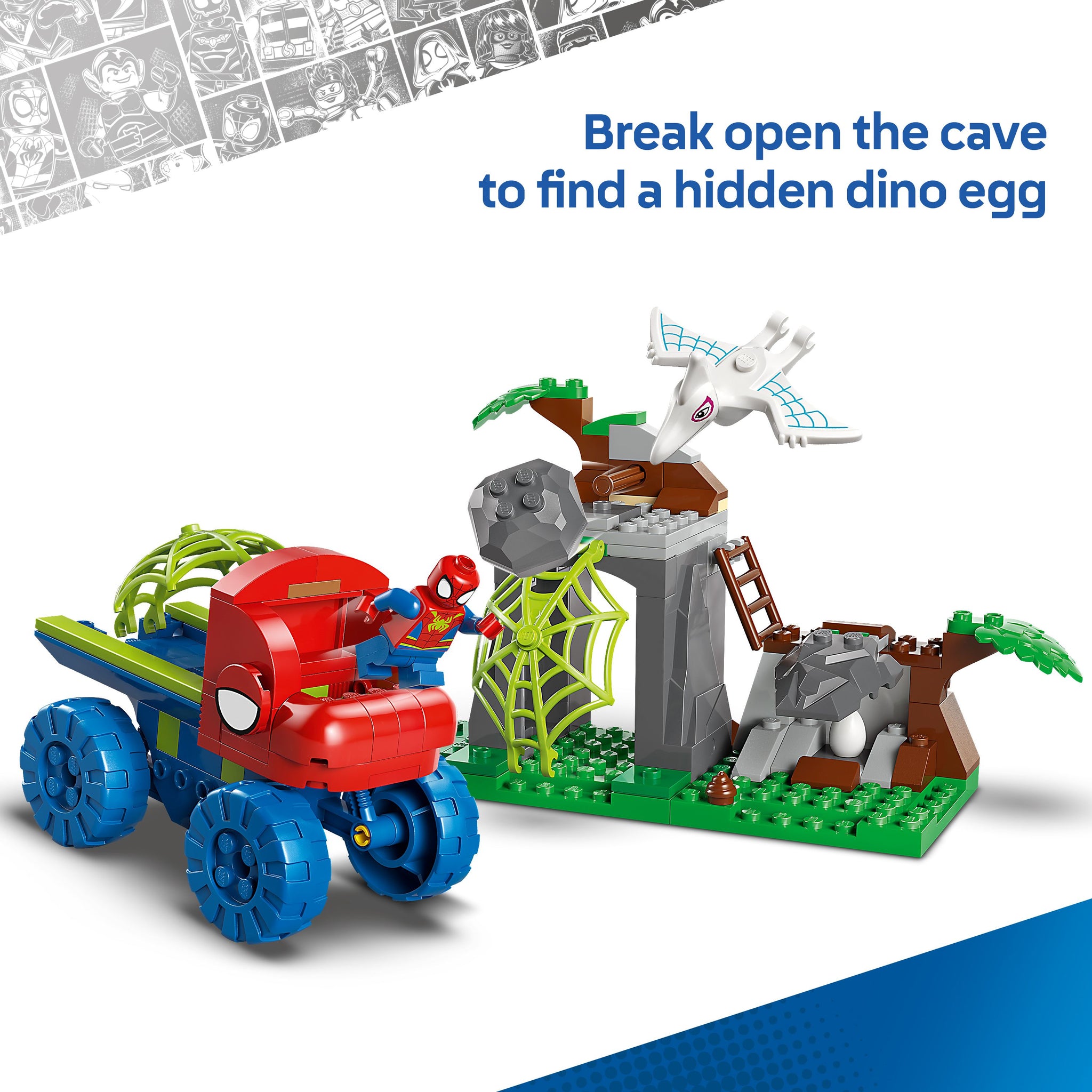 LEGO 11199 Marvel Spidey and His Amazing Friends Team Spidey Dino Craw ...