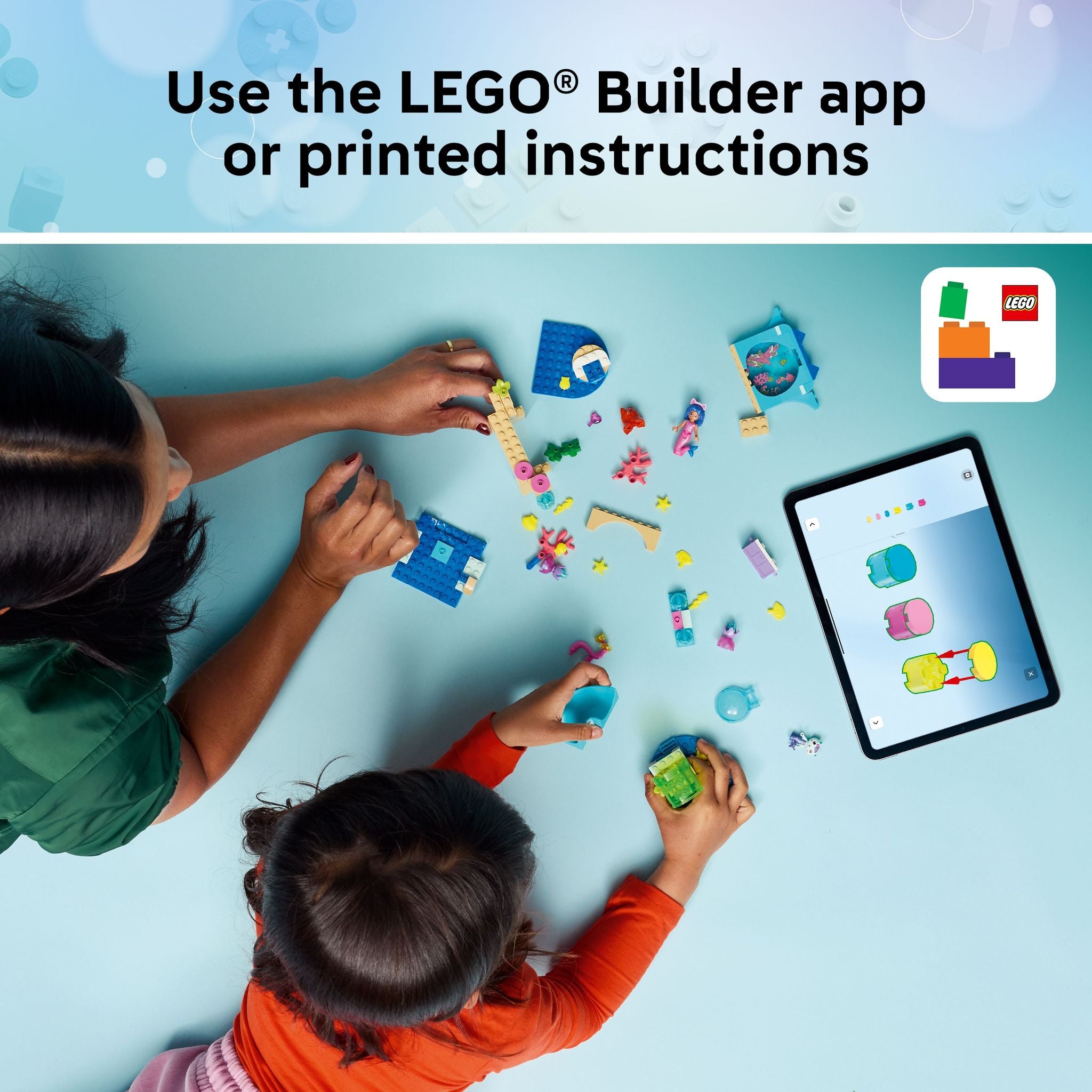 LEGO 11204 Gabby’s Dollhouse Mermaid Gabby’s Aquarium Adventure