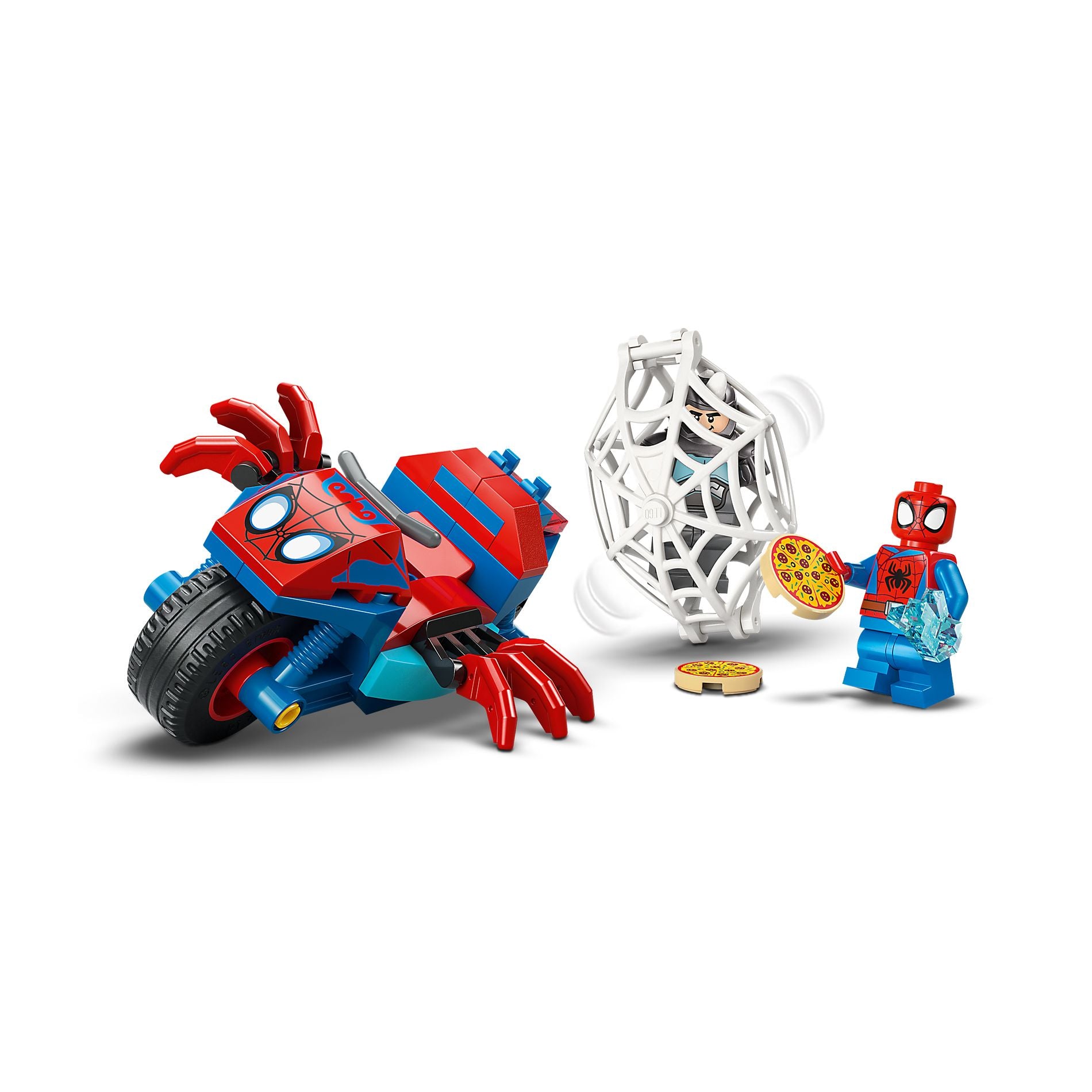 LEGO 11206 Marvel Spidey And His Amazing Friends Spidey On his Motorcycle vs. Rhino - Toyworld Australia