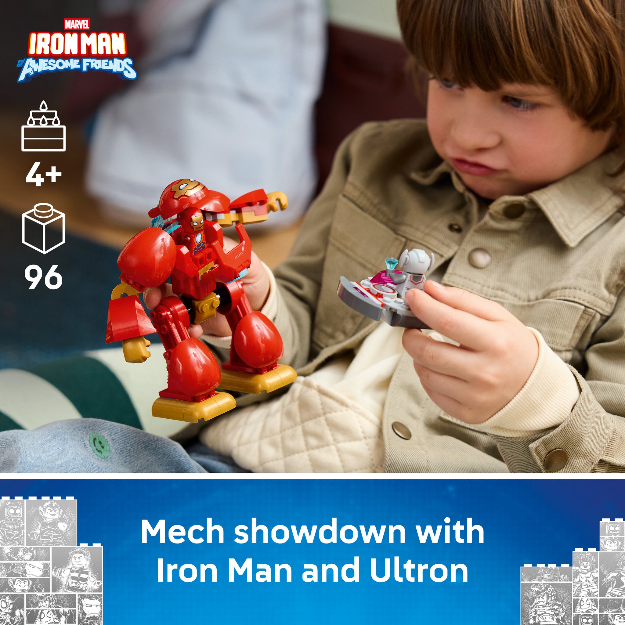LEGO 11209 Disney Junior Marvel Ultron vs. Iron Man