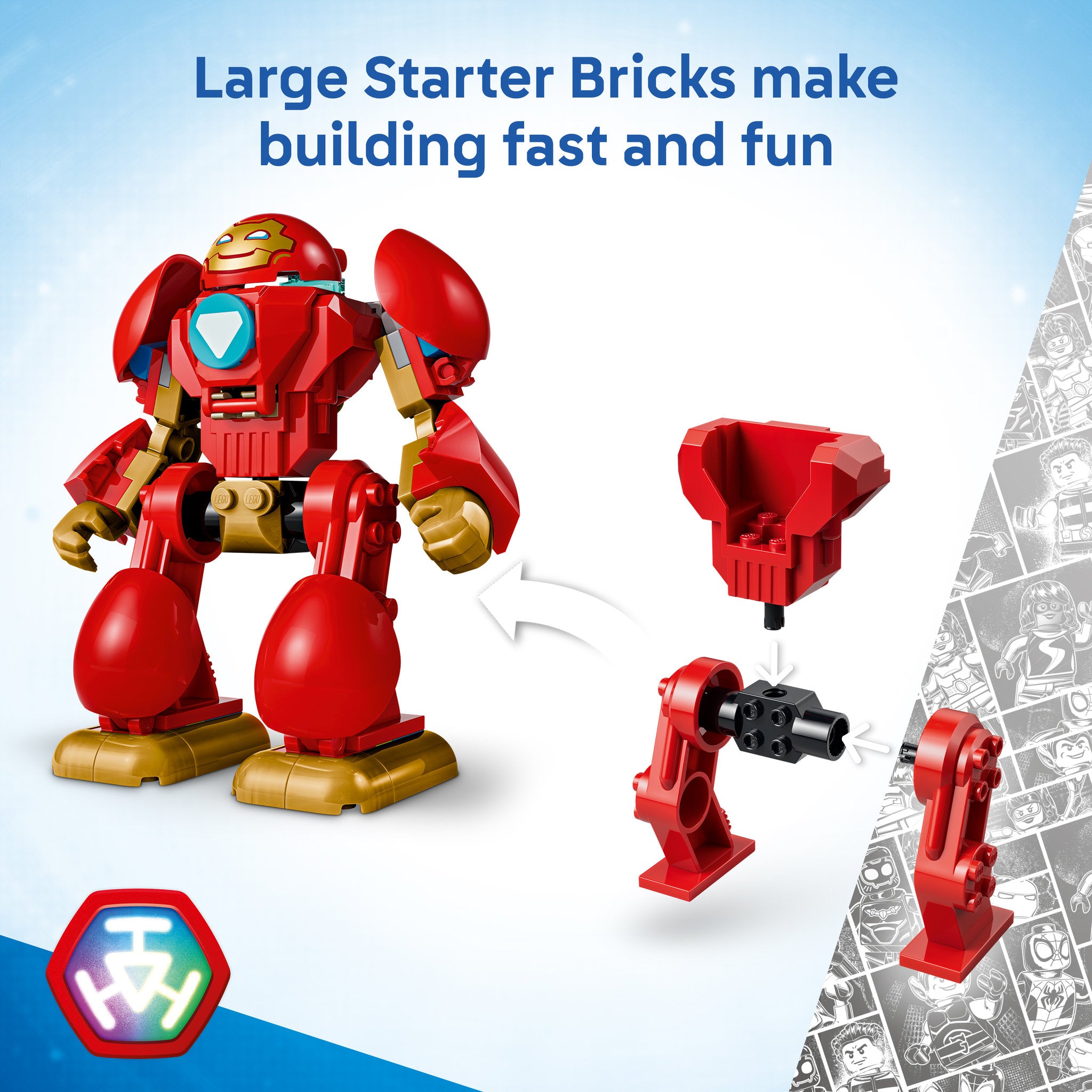 LEGO 11209 Disney Junior Marvel Ultron vs. Iron Man