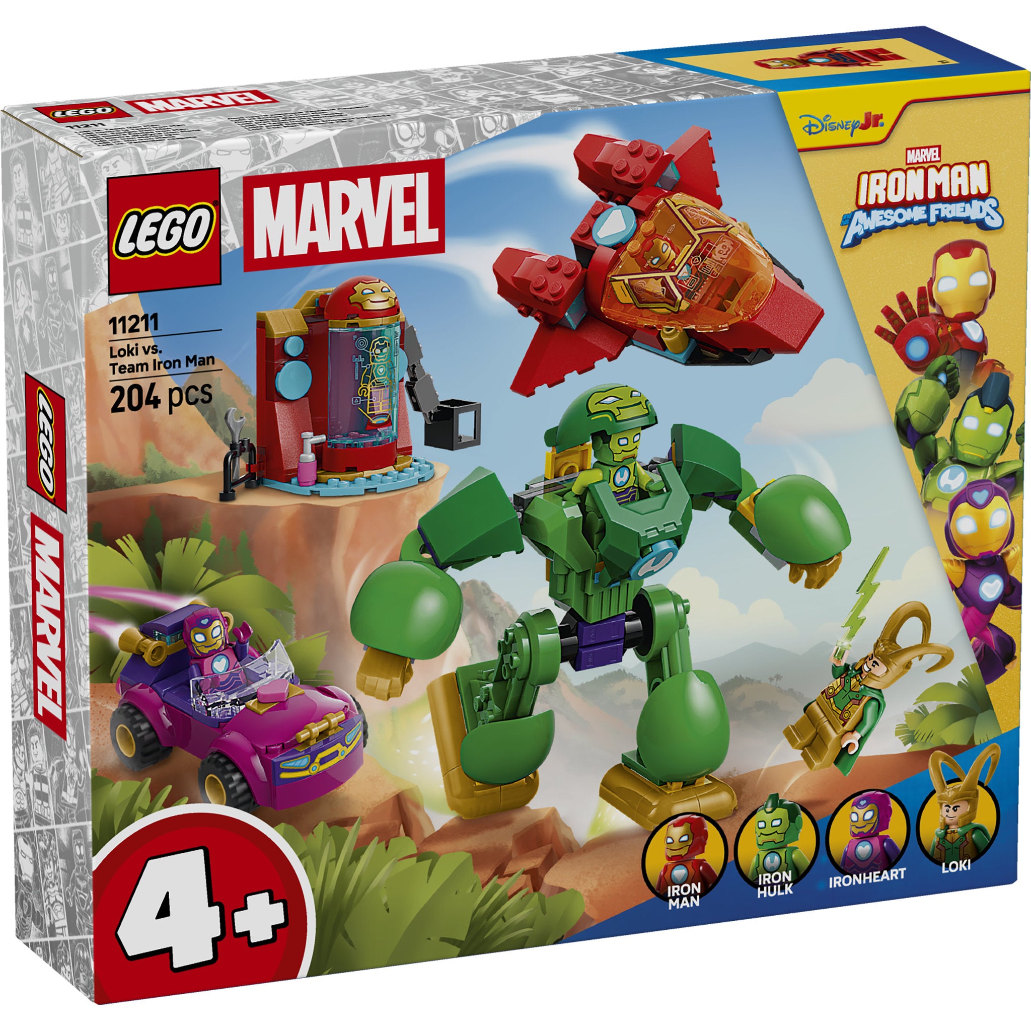 LEGO 11211 Disney Junior Marvel Loki vs. Iron Man
