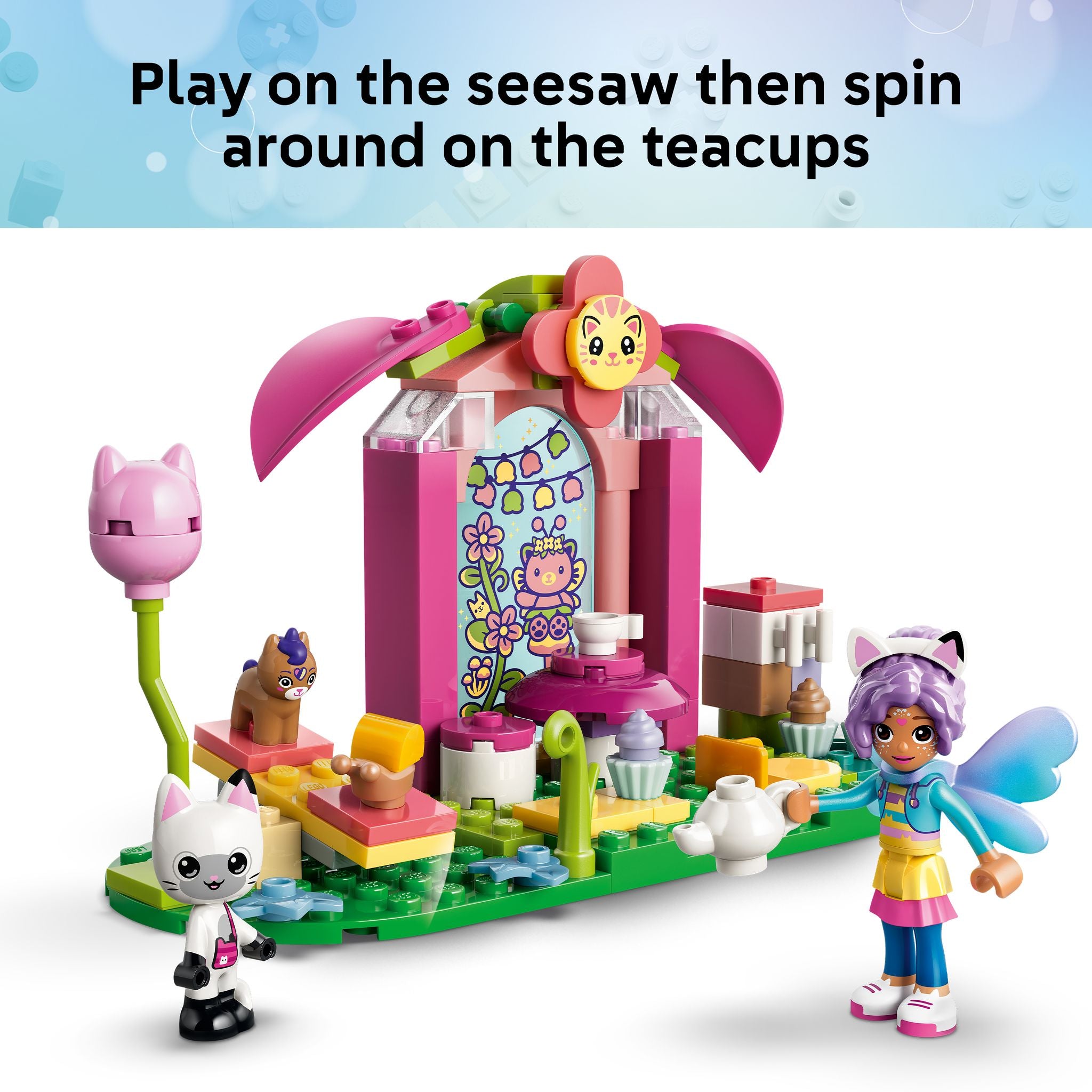 LEGO 11214 Gabby’s Dollhouse Fairy Roller Coaster and Tea Party