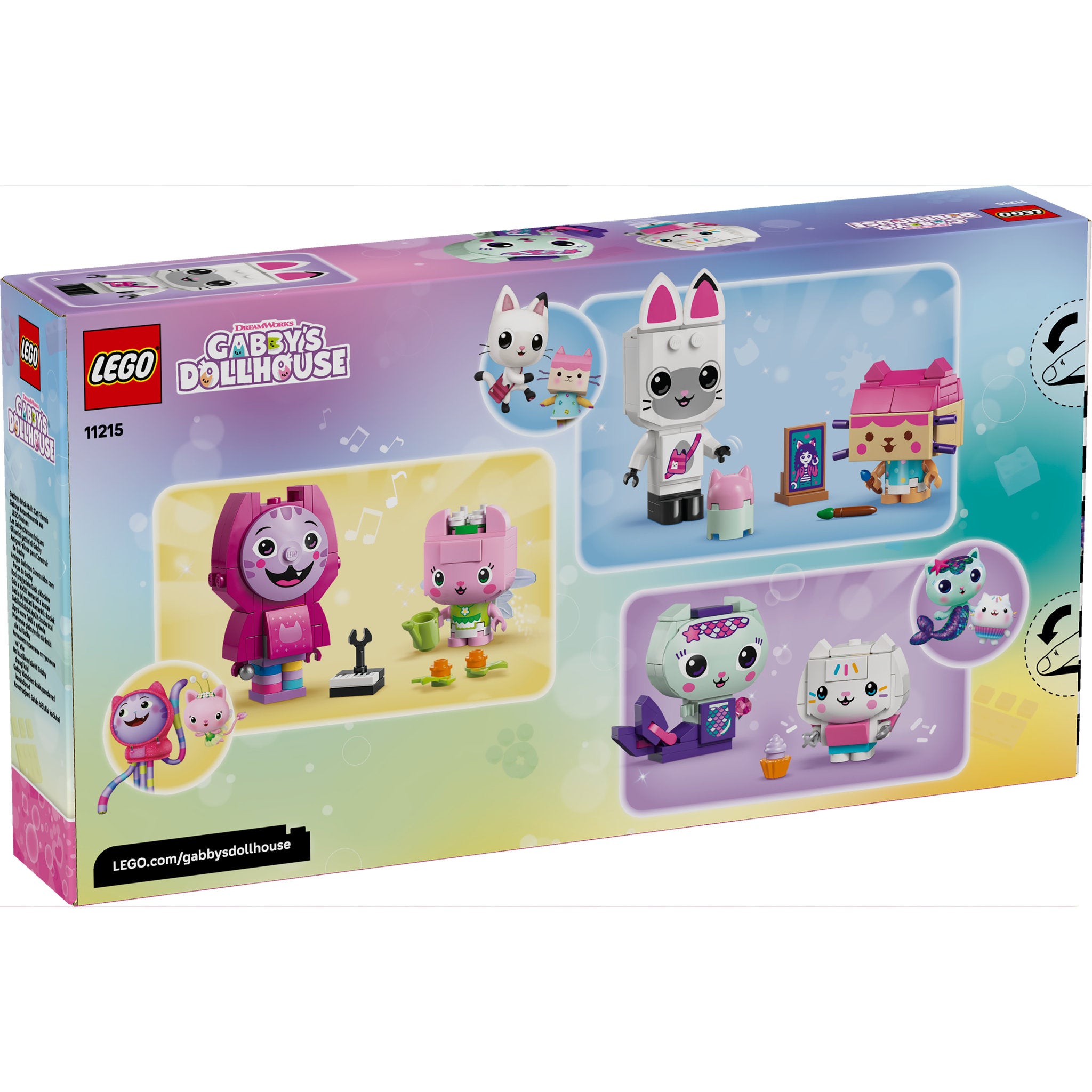 LEGO 11215 Gabby's Dollhouse Brick-Built Cat Friends – Toyworld