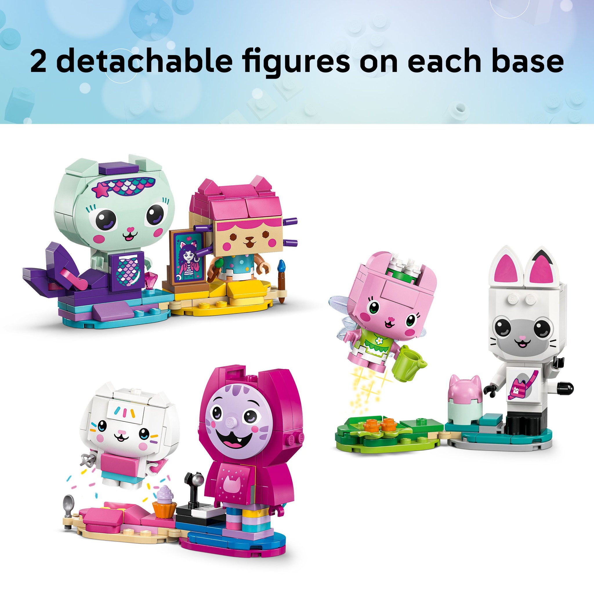 LEGO 11215 Gabby's Dollhouse Brick-Built Cat Friends