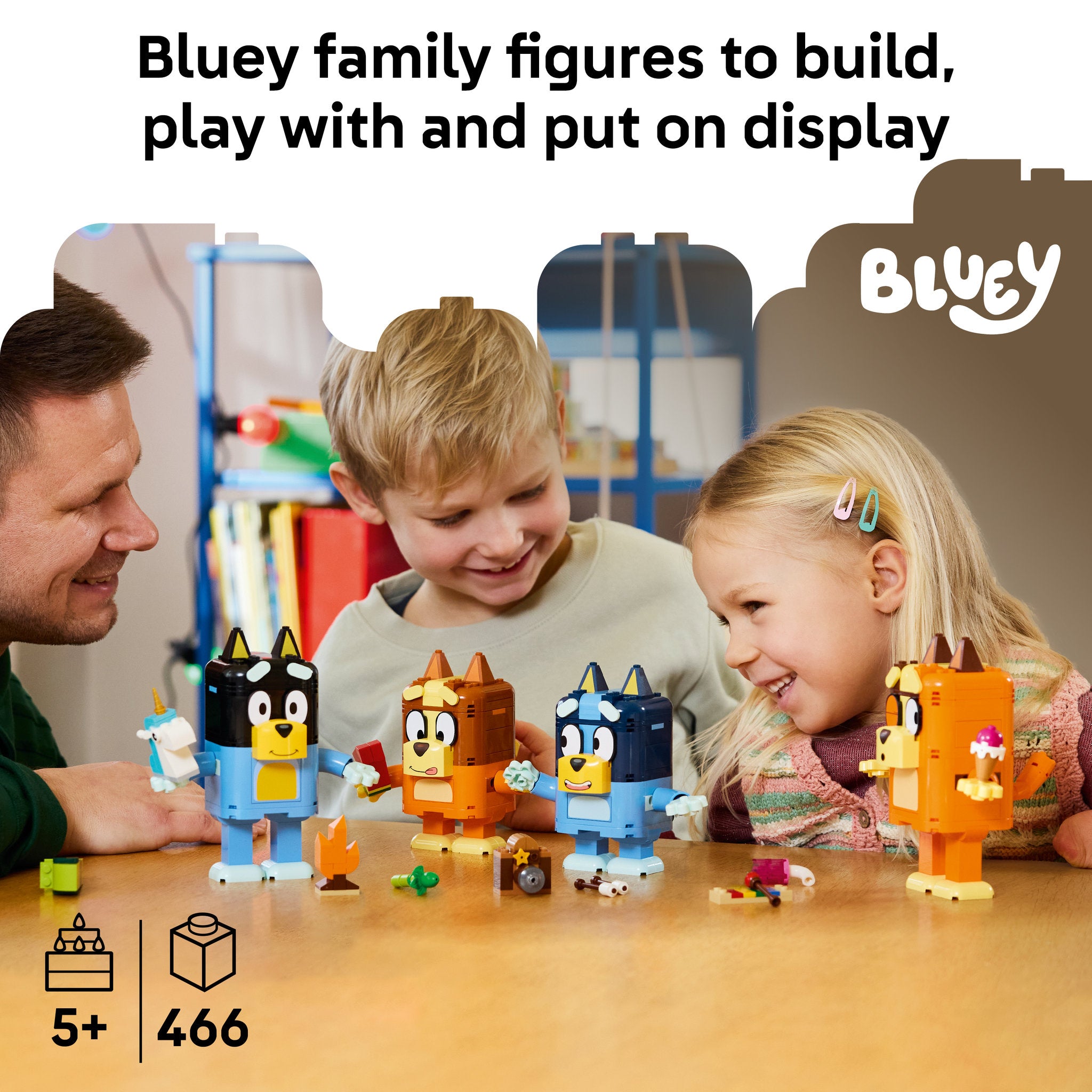 LEGO 11217 Bluey Brick-Built Bluey Family