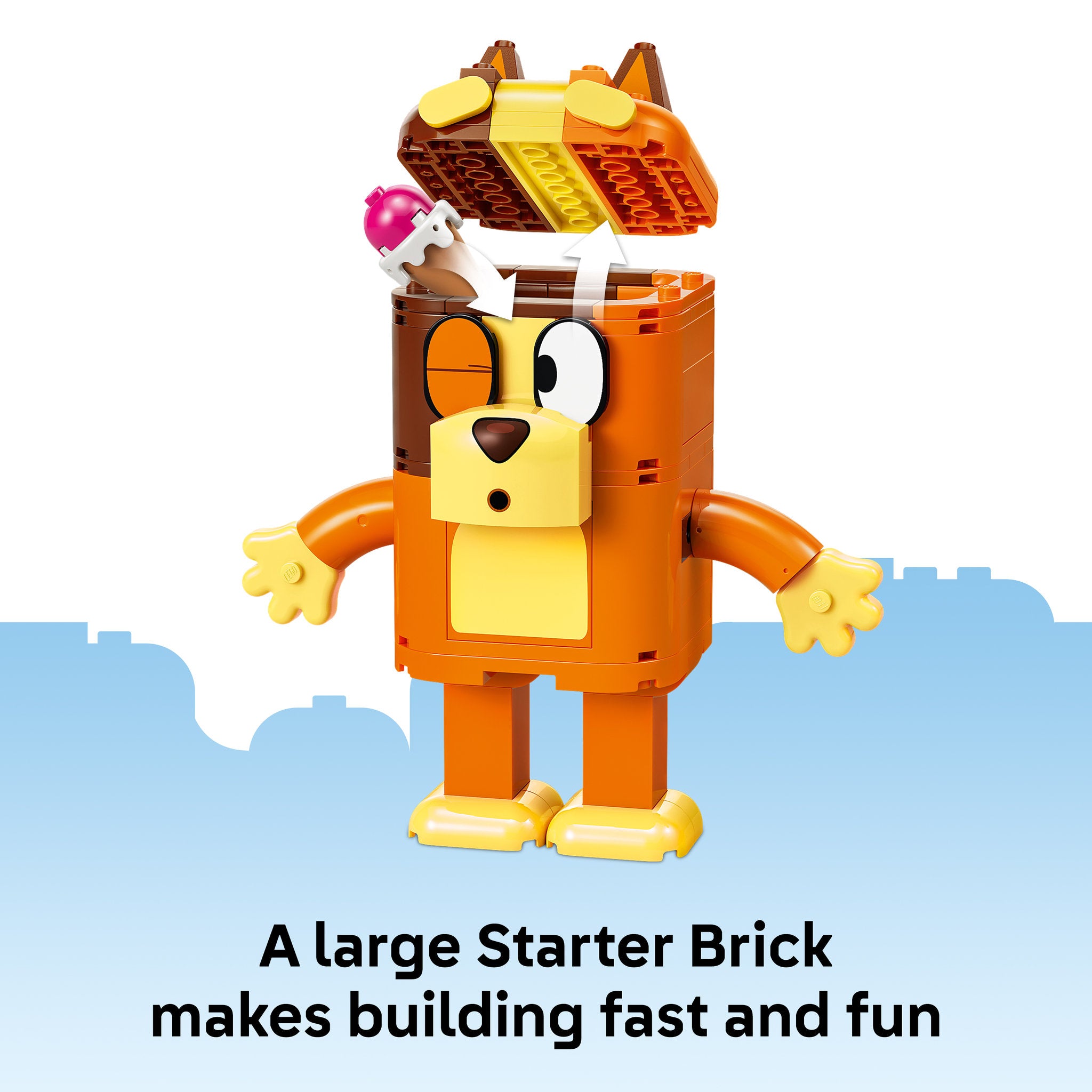 LEGO 11217 Bluey Brick-Built Bluey Family