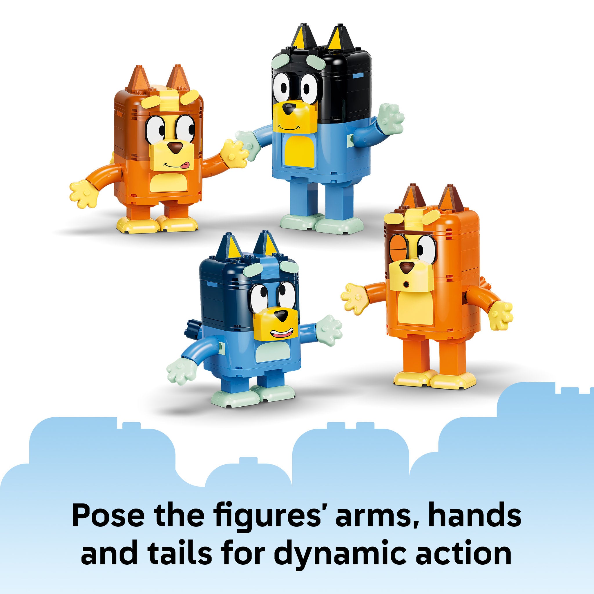 LEGO 11217 Bluey Brick-Built Bluey Family
