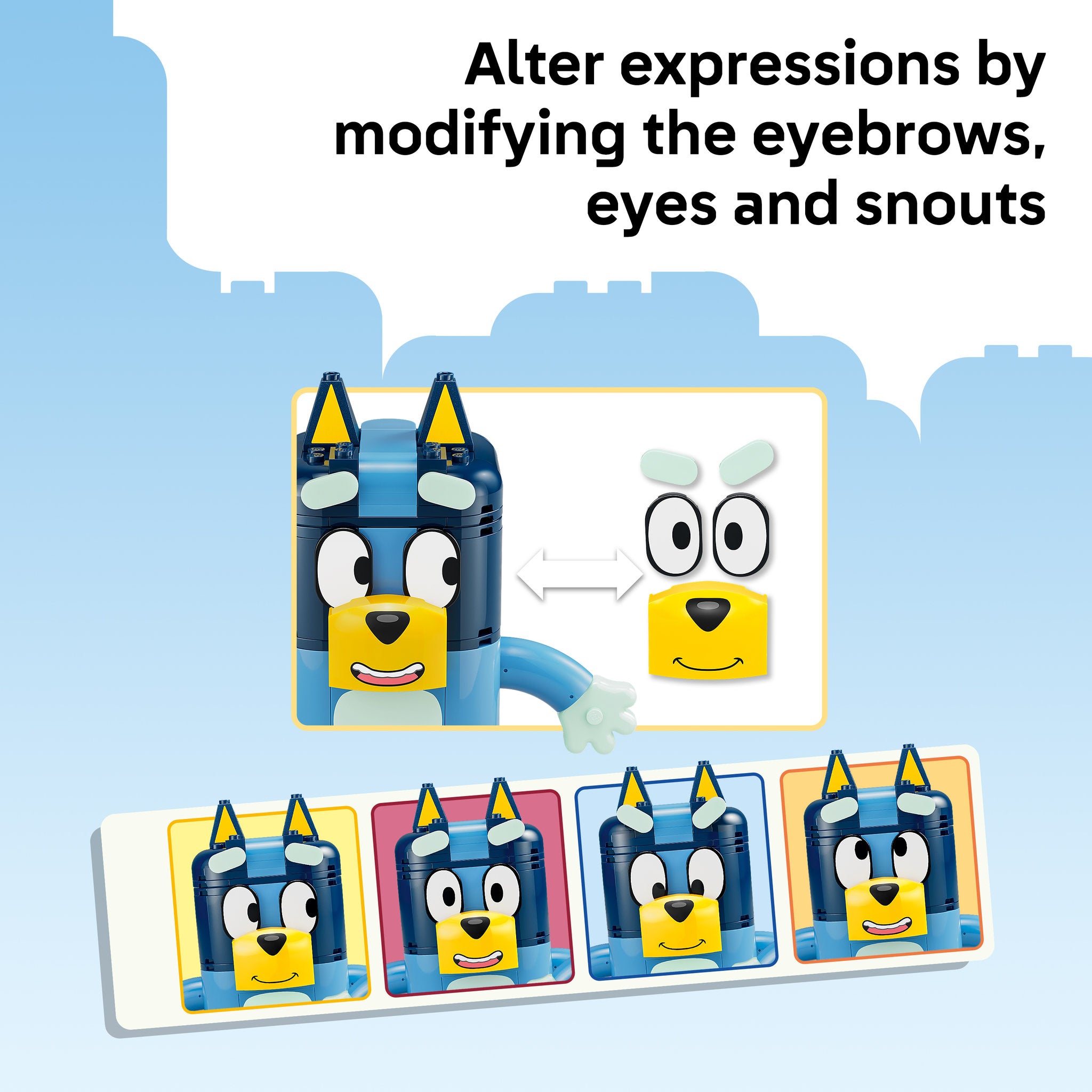 LEGO 11217 Bluey Brick-Built Bluey Family